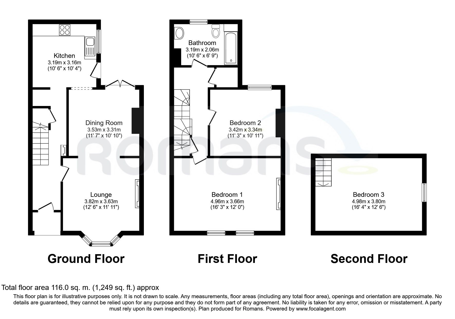 3 bed semidetached house for sale in Rayleigh Road, Basingstoke