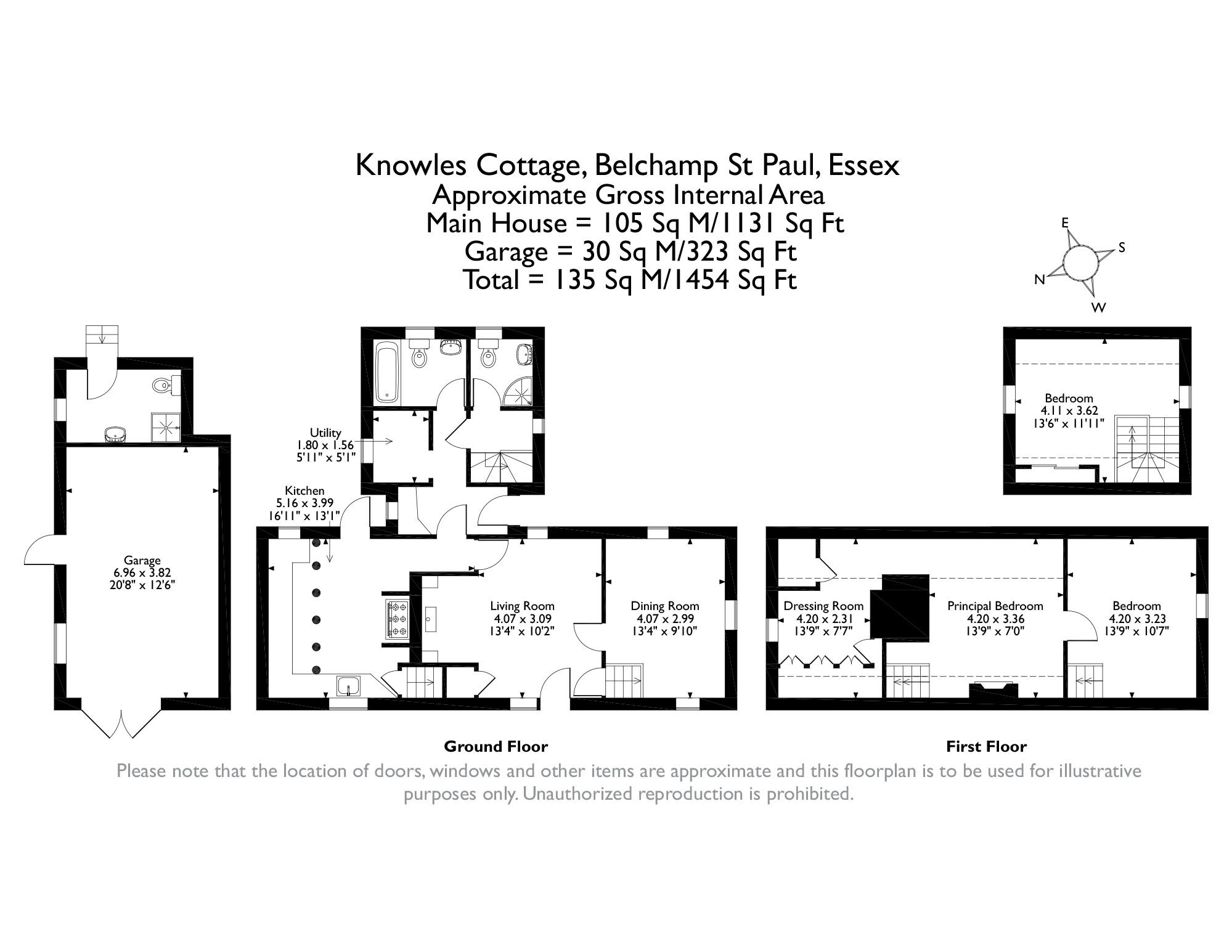3 bed cottage for sale in Knowl Green, Belchamp St. Paul, Essex CO10