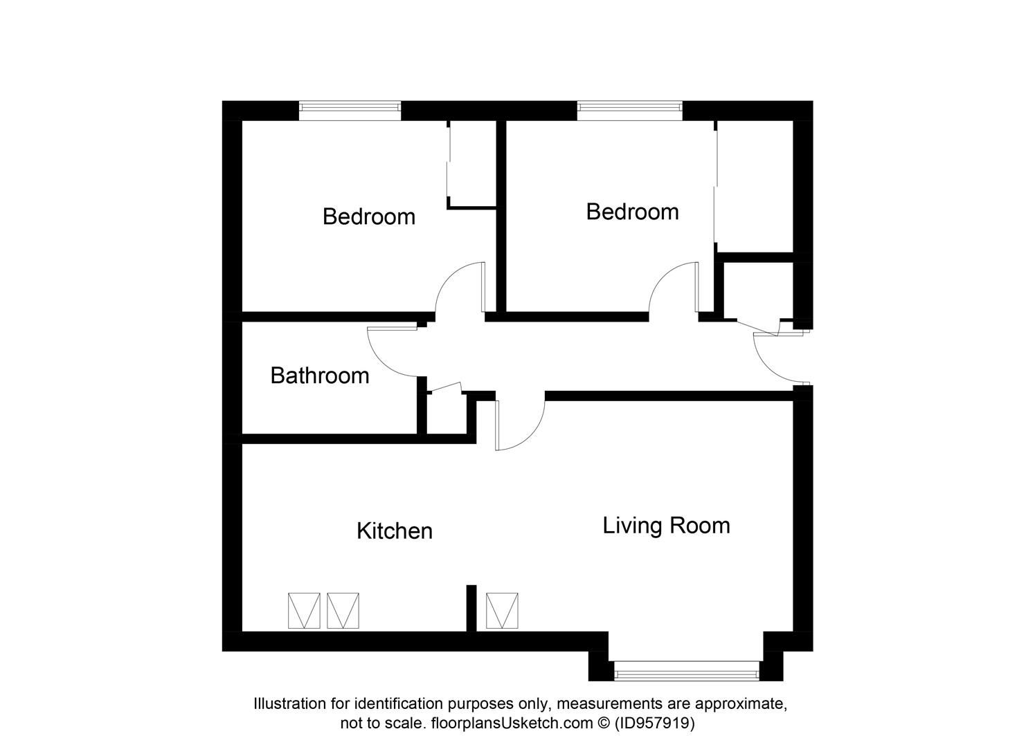 2 bed flat for sale in Burnbank Terrace, Thornton, Kirkcaldy KY1 Zoopla