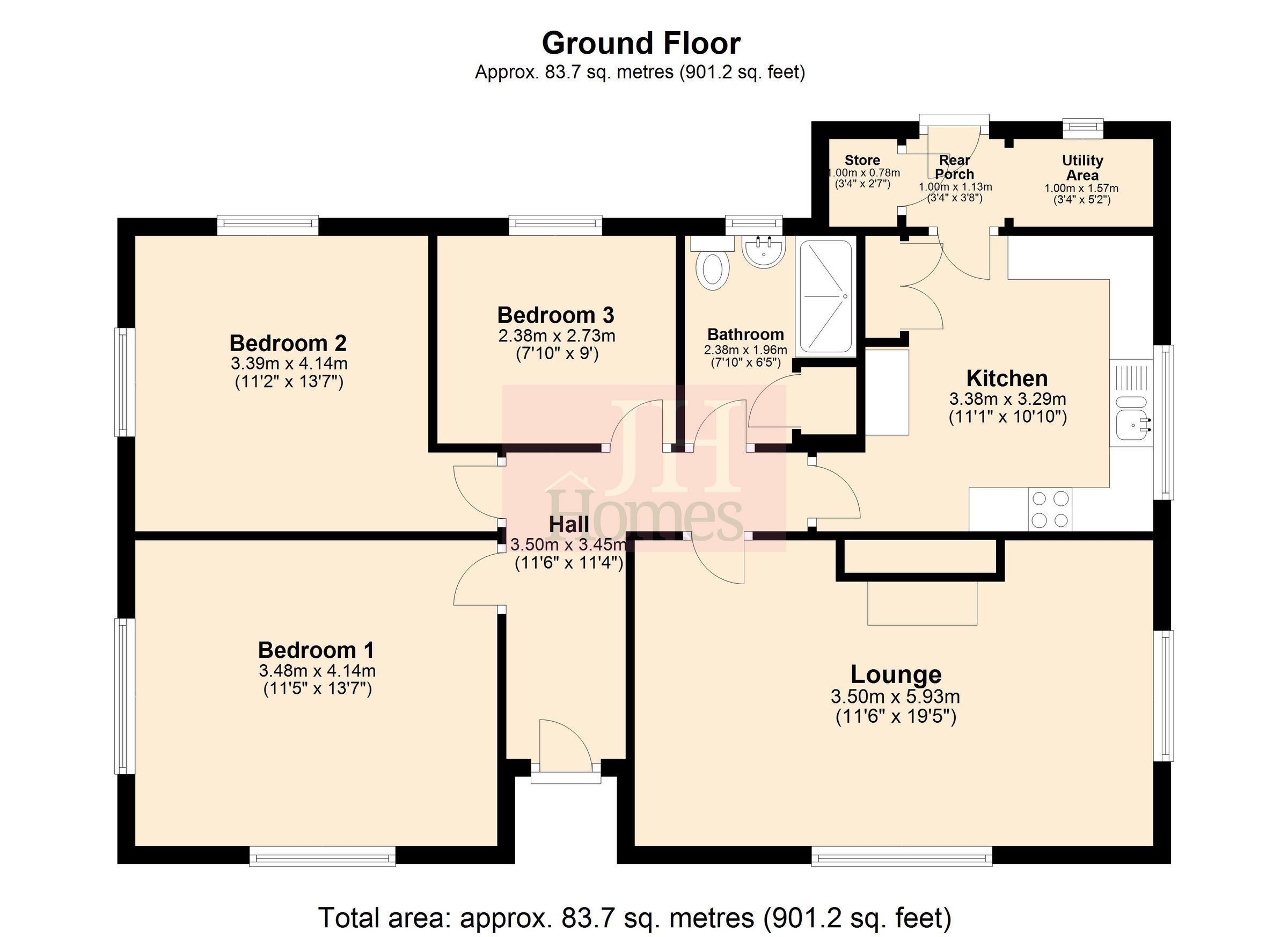3 bed detached bungalow for sale in White Ghyll Lane, Bardsea