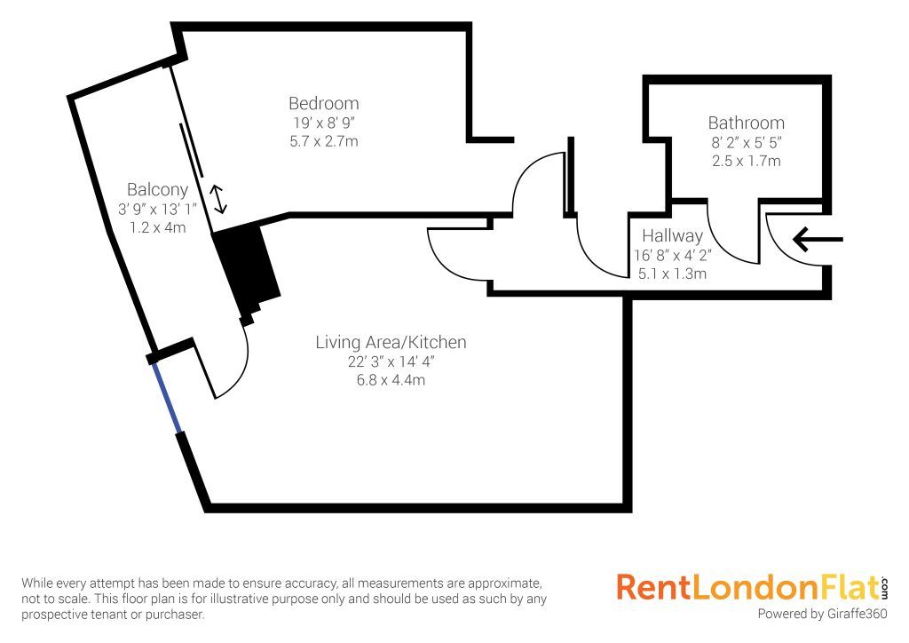 1 bed flat to rent in Biscayne Avenue, Blackwall E14, London 1 Bed
