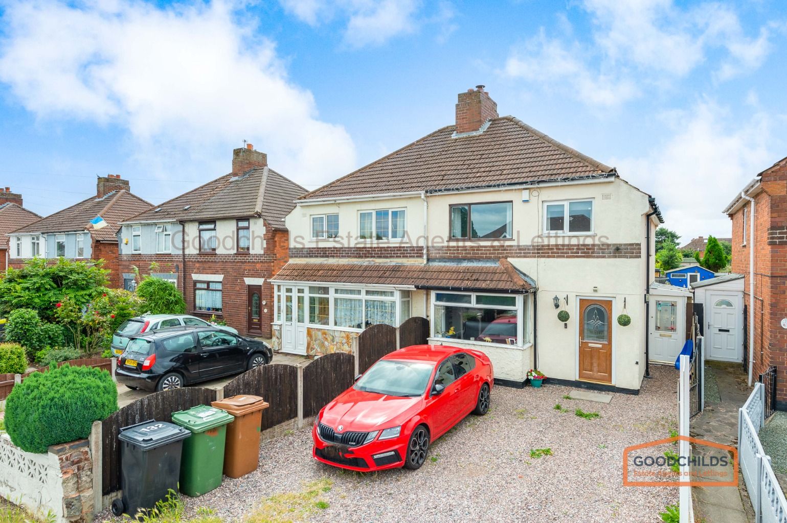 3 bed semidetached house for sale in Great Charles Street, Brownhills