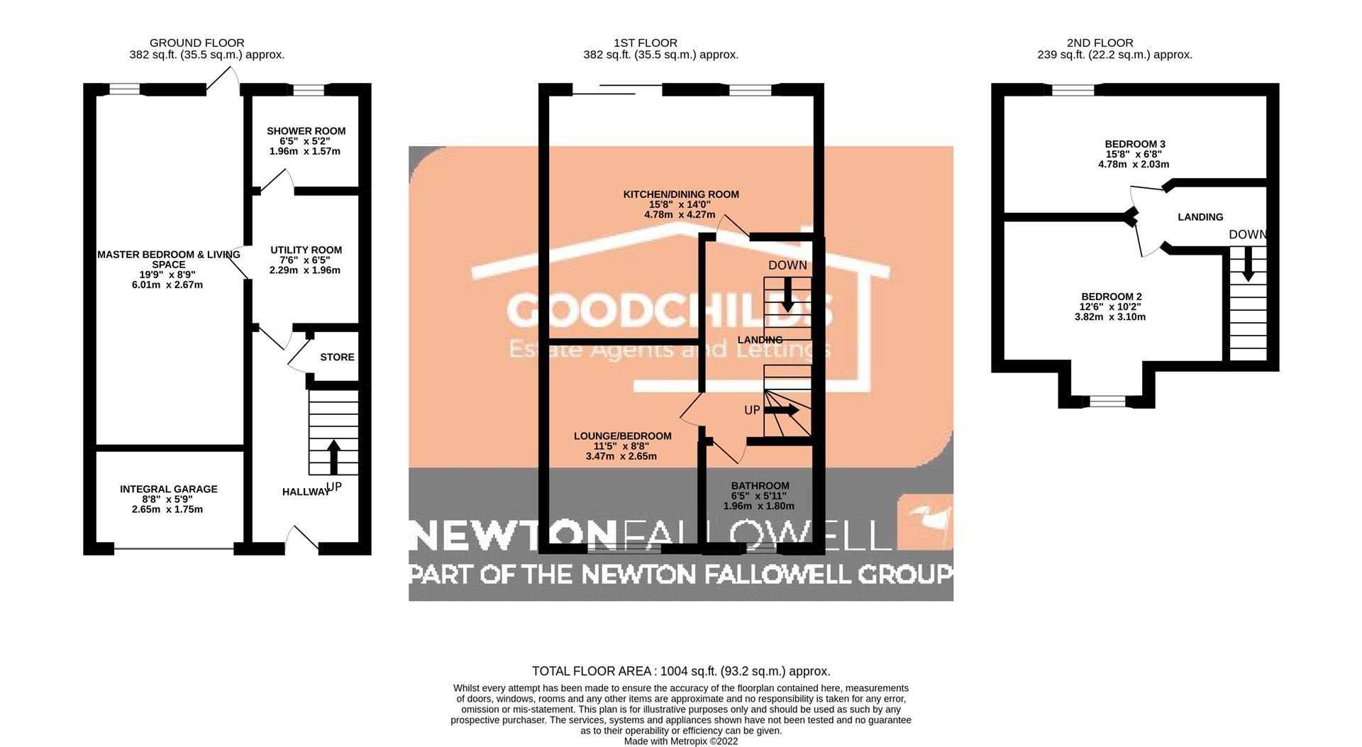 3 bed town house for sale in Trent View Grove, Hanley, StokeOnTrent