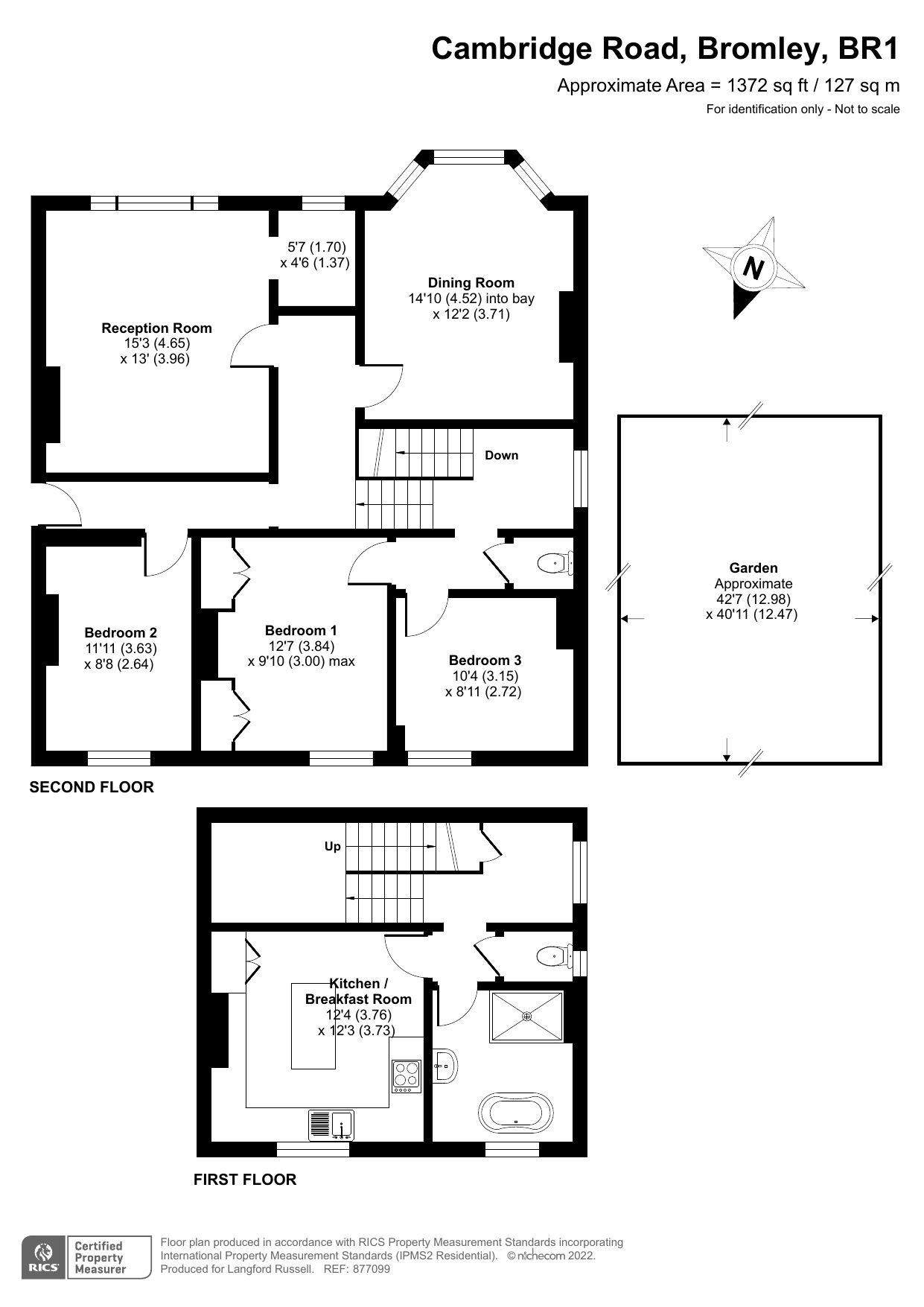 3 bed flat for sale in Cambridge Road, Bromley BR1 Zoopla