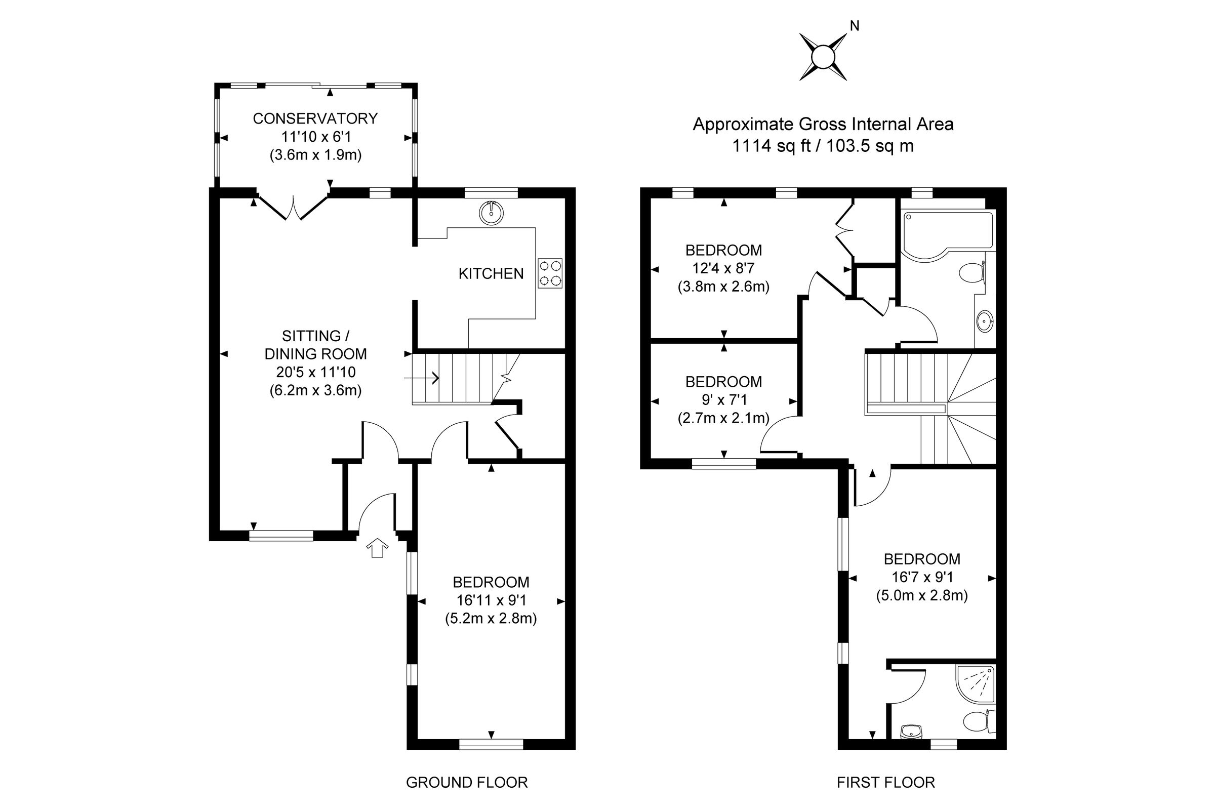 3 bed end terrace house for sale in Goldsworth Park, Woking, Surrey
