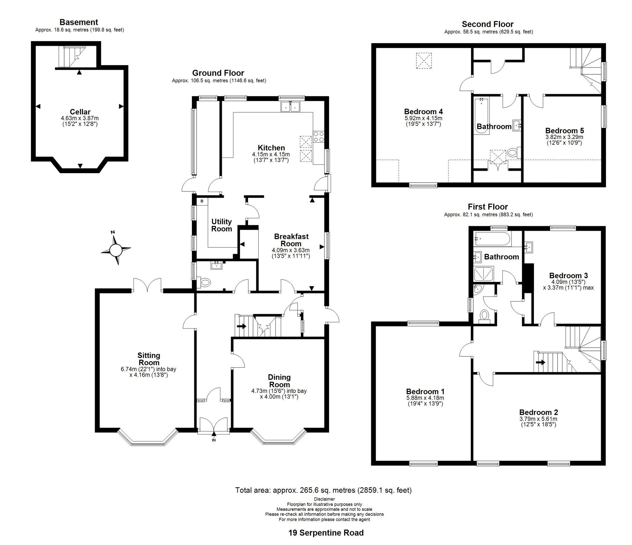 5 bed detached house for sale in Serpentine Road, Selly Park