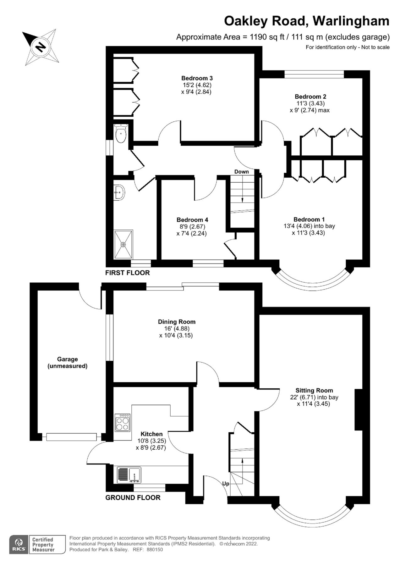 4 bed detached house for sale in Oakley Road, Warlingham, Surrey CR6