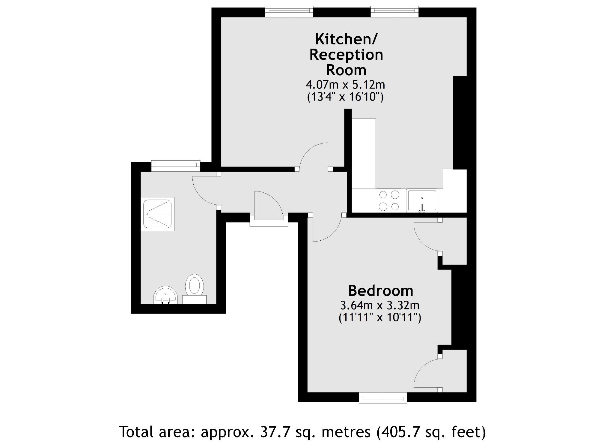 1 bed flat for sale in Burghley Road, London NW5 Zoopla