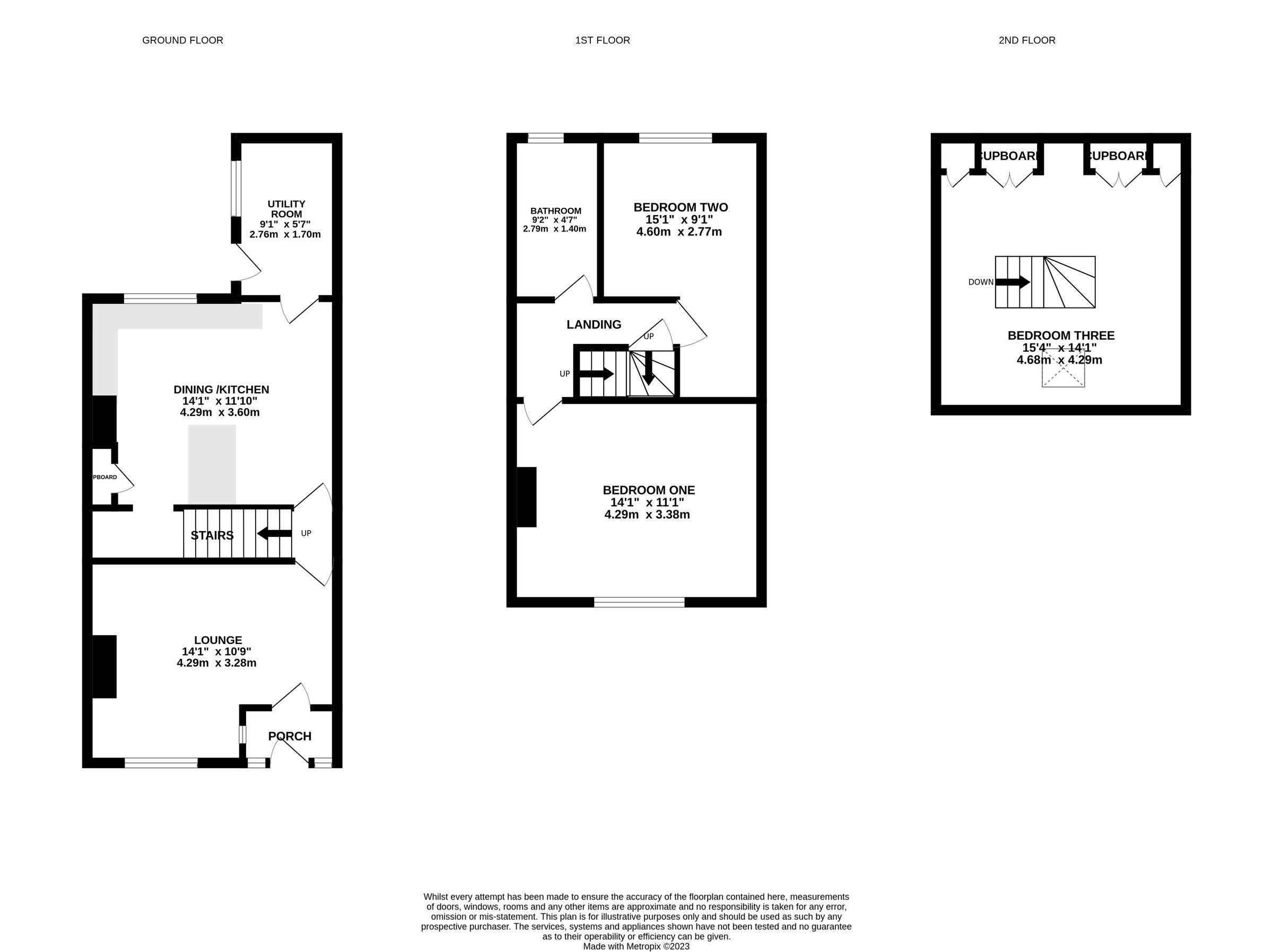 3 bed terraced house for sale in Halliday Place, Armley, Leeds, West