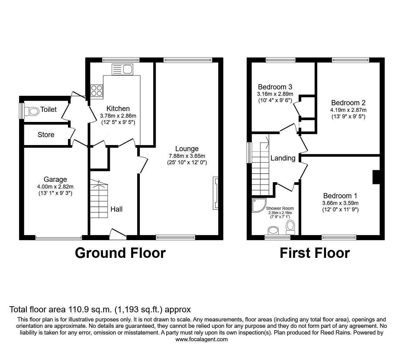 3 bed semidetached house for sale in Beech Road, Eccleshall, Stafford