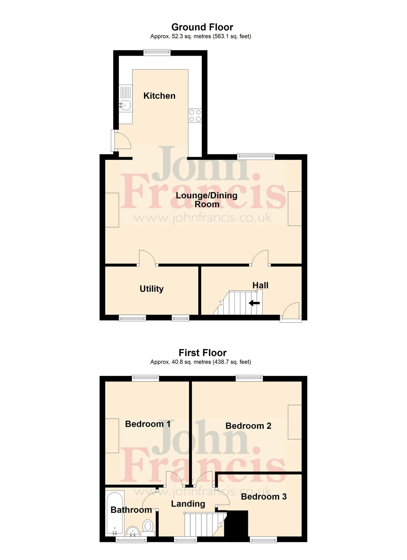 3 bed semidetached house for sale in Park Hall, Carmarthen
