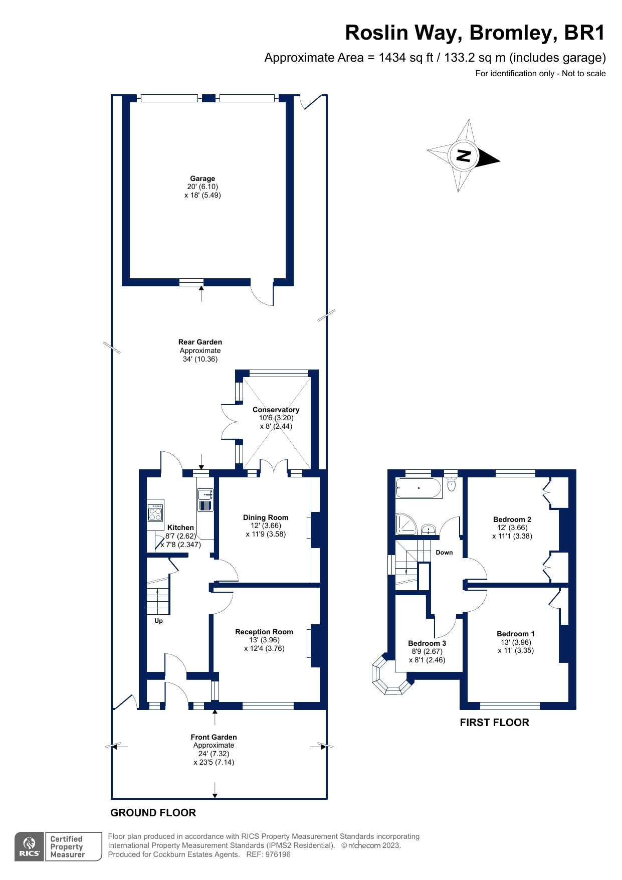 3 bed end terrace house for sale in Roslin Way, Bromley BR1 Zoopla