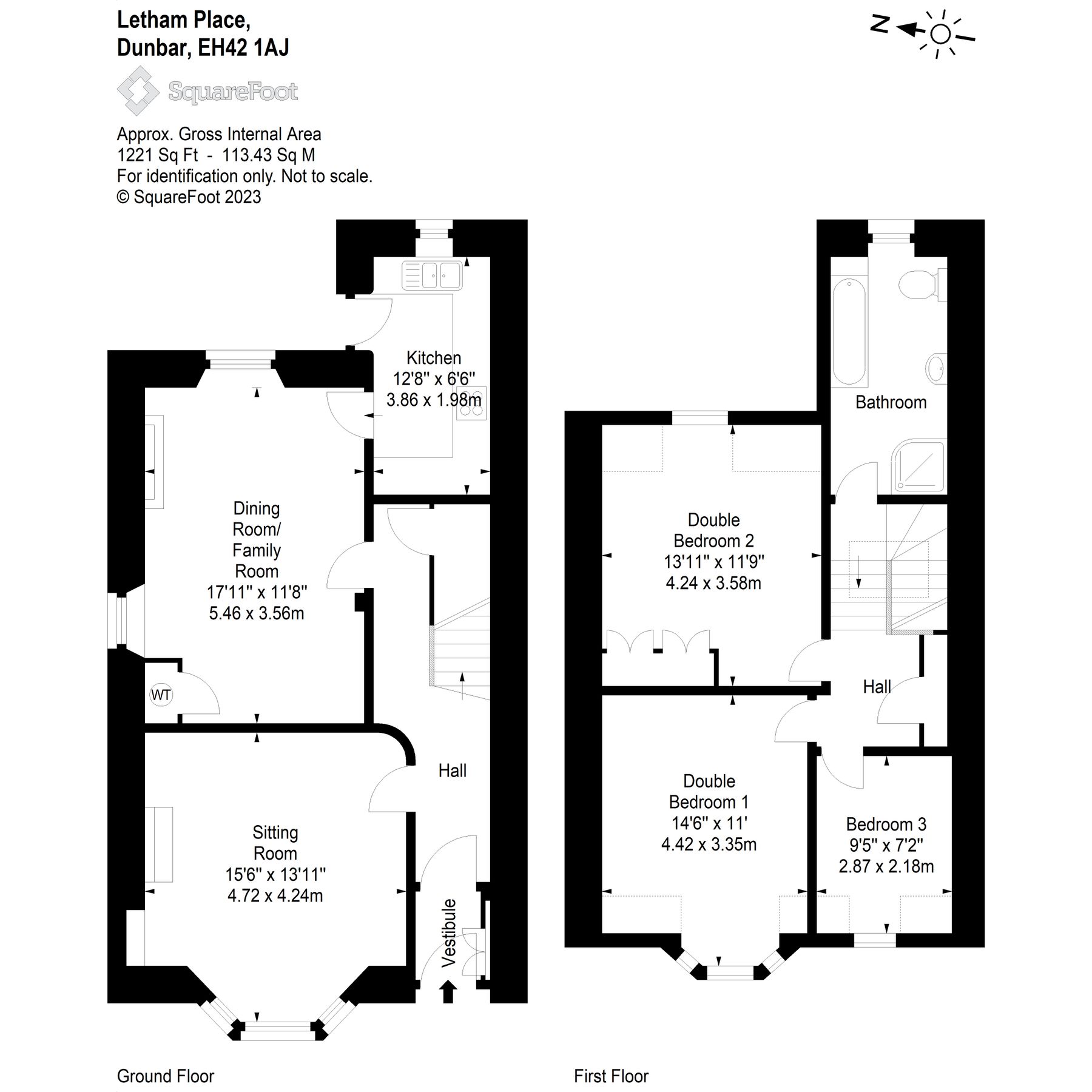 3 bed semidetached house for sale in 5 Letham Place, Dunbar, East Lothian EH42 Zoopla