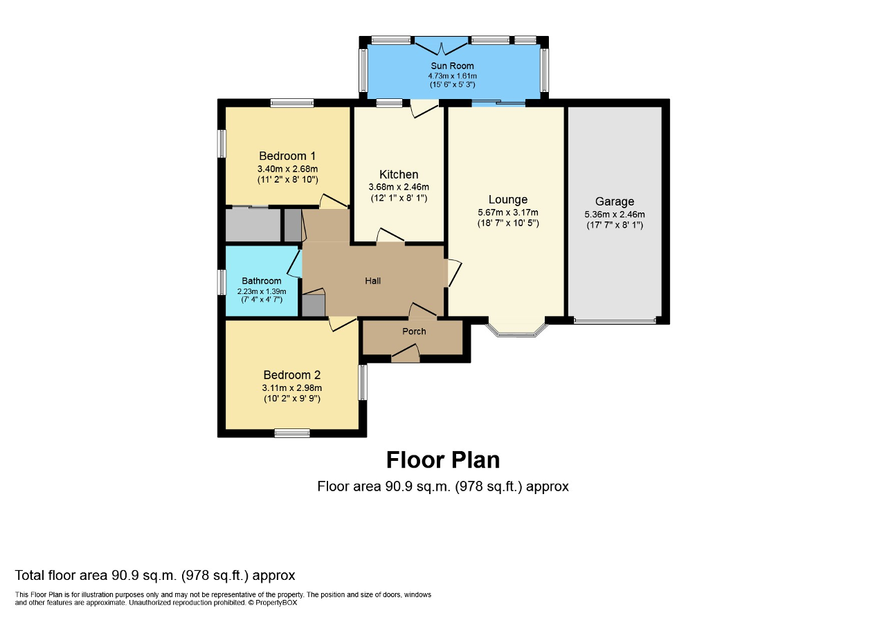 2 bed detached bungalow for sale in Walsingham Court, Leverington