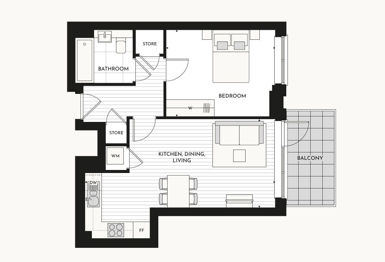 New home, 1 bed flat for sale in Boston Road, Hanwell W7 Zoopla