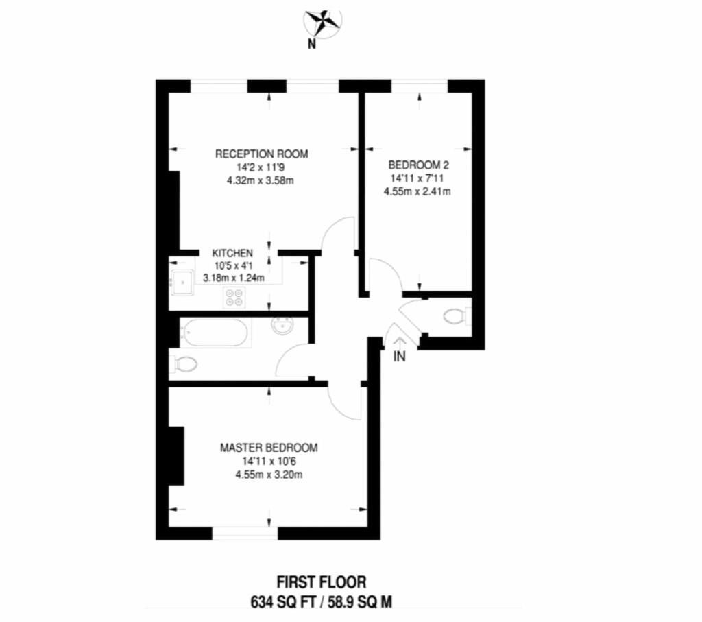 2 bed flat to rent in Broadhurst Gardens, West Hampstead NW6 Zoopla