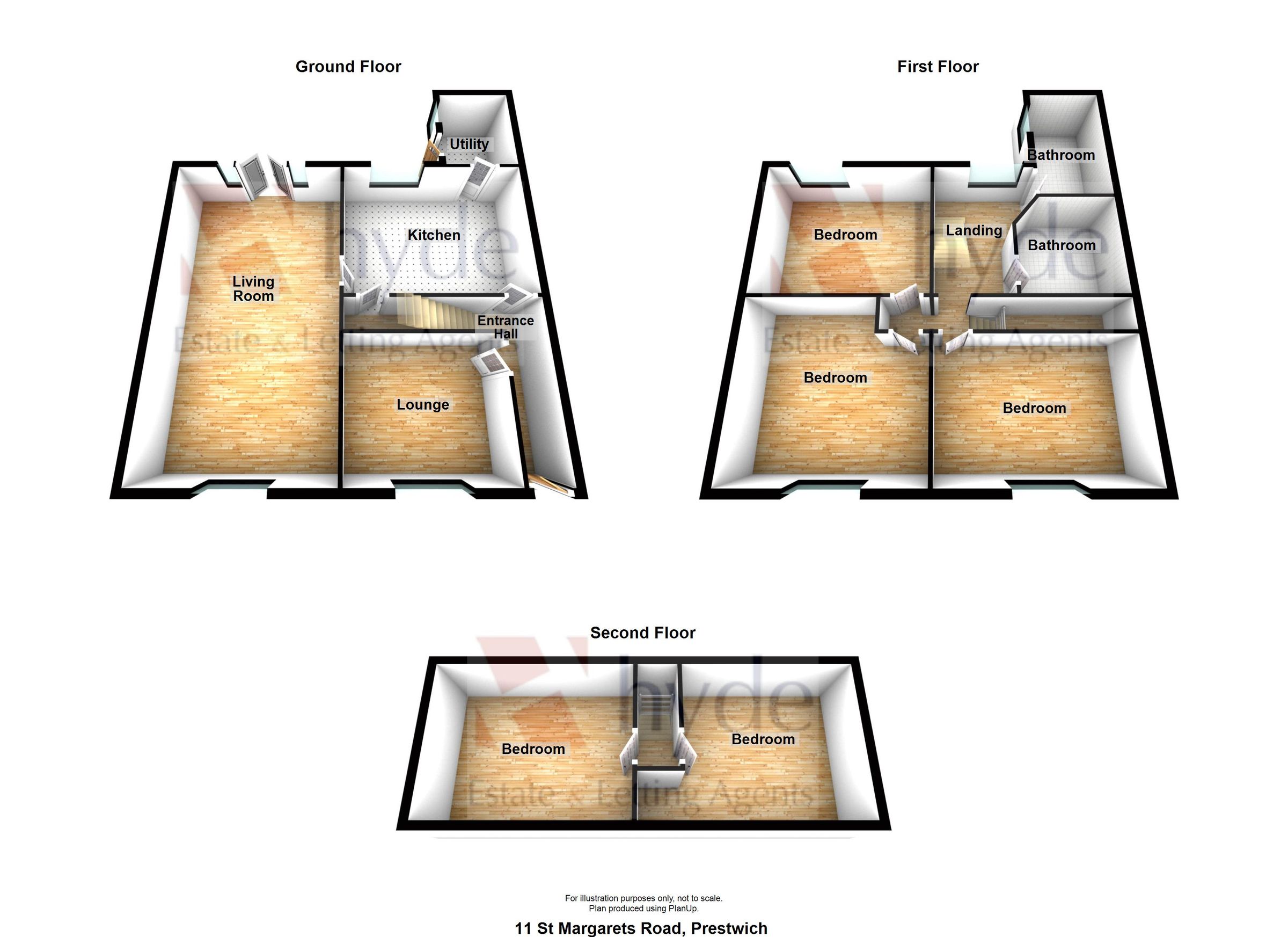 5 bed terraced house for sale in St. Margarets Road, Prestwich
