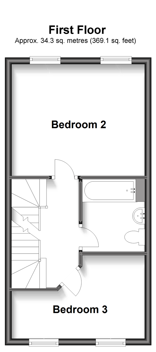 3 bed town house for sale in Brampton Field, Ditton, Aylesford, Kent