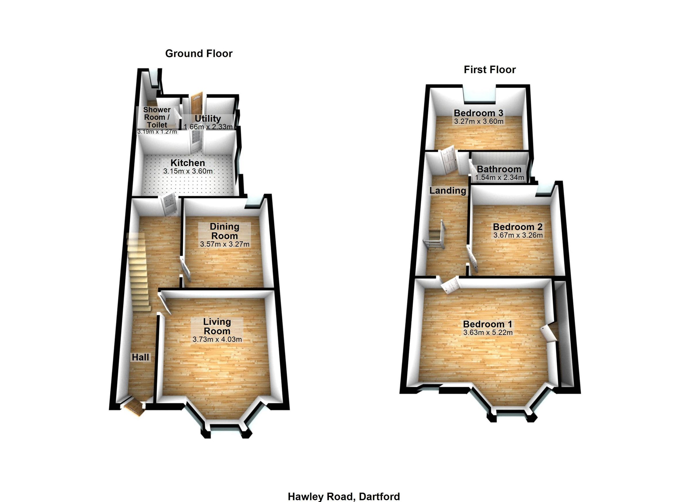 3 bed terraced house for sale in Hawley Road, Dartford DA1 Zoopla