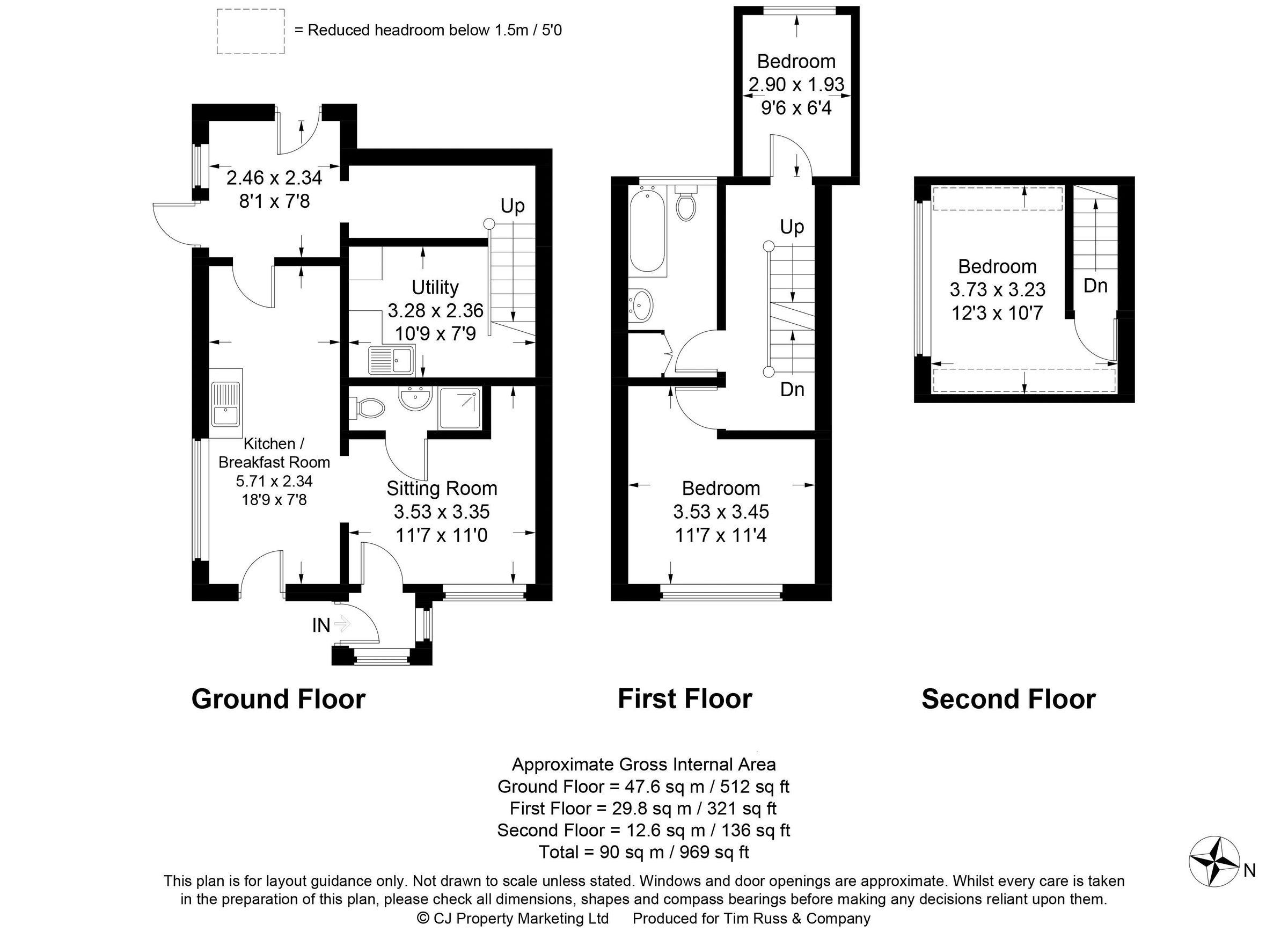 3 bed end terrace house for sale in Lansdown Road, Chalfont St. Peter