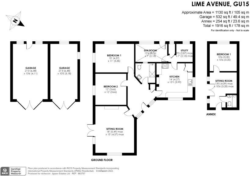 2 bed bungalow for sale in Lime Avenue, Camberley GU15 Zoopla