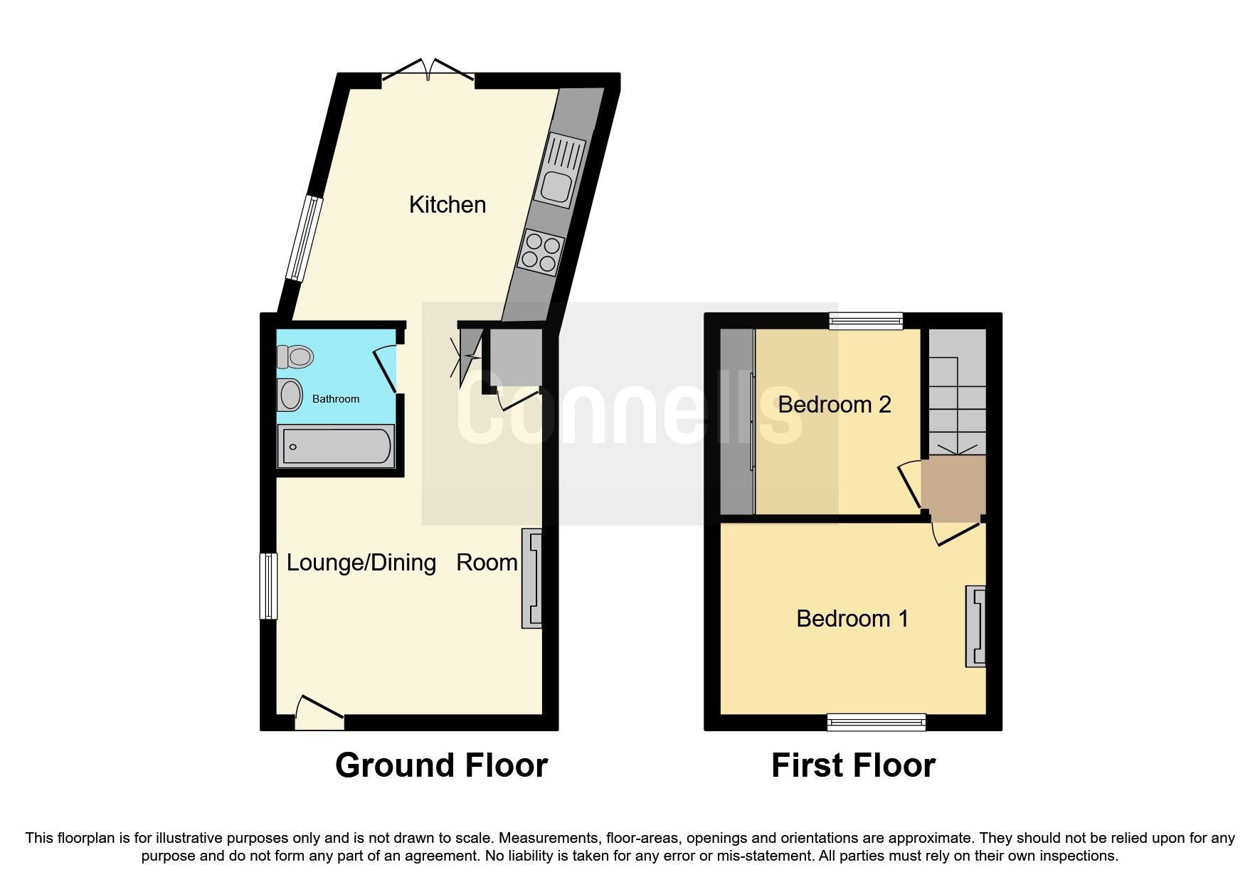 2 bed end terrace house for sale in Maydencroft Lane, Gosmore, Hitchin