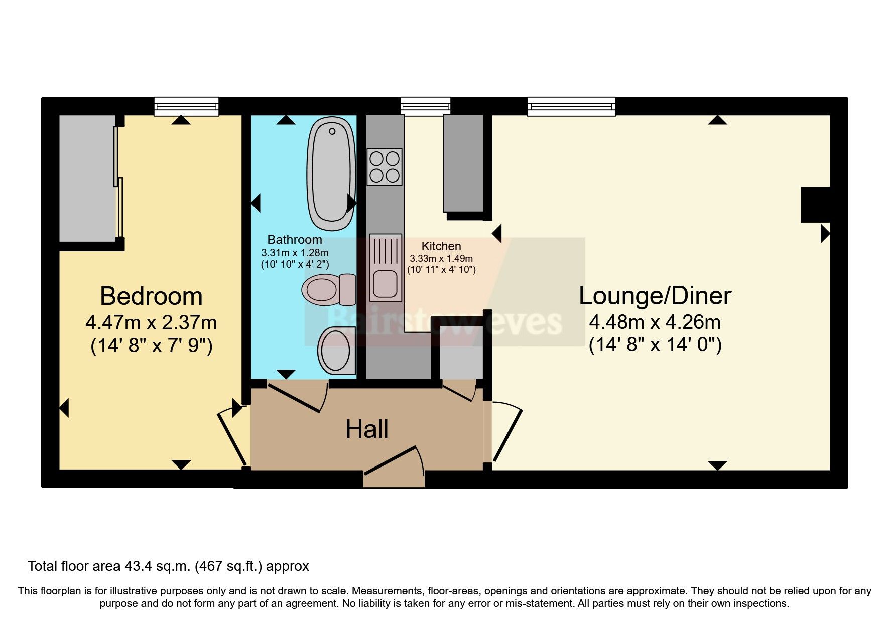 1 bed flat for sale in Radnor House, 1272 London Road, London SW16 Zoopla