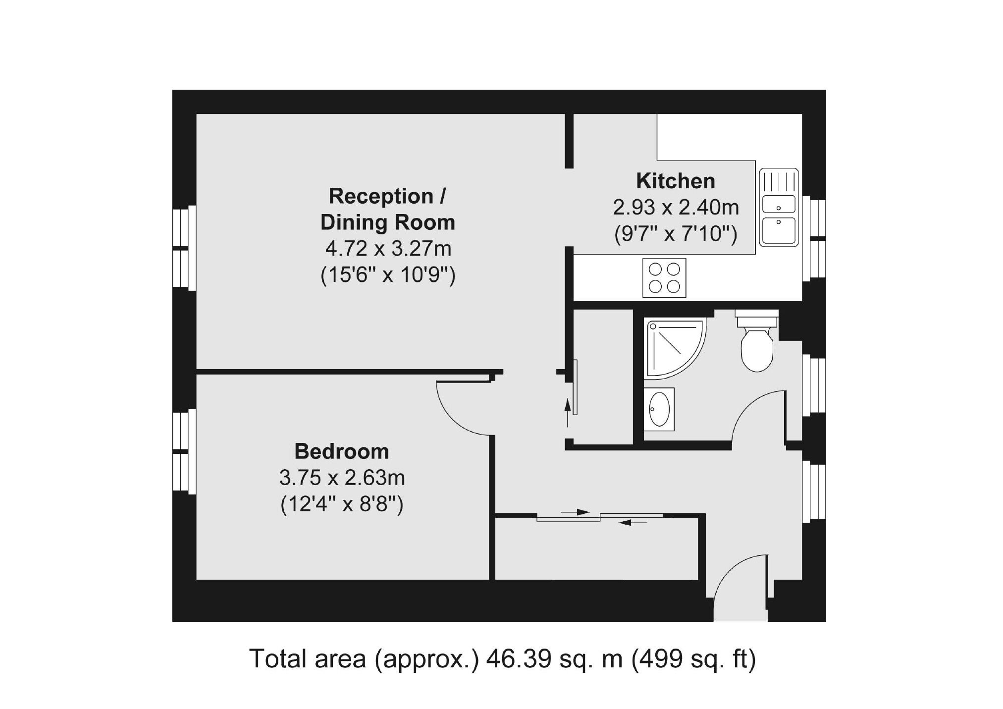 1 bed flat for sale in St. Pauls Close, London W5 Zoopla