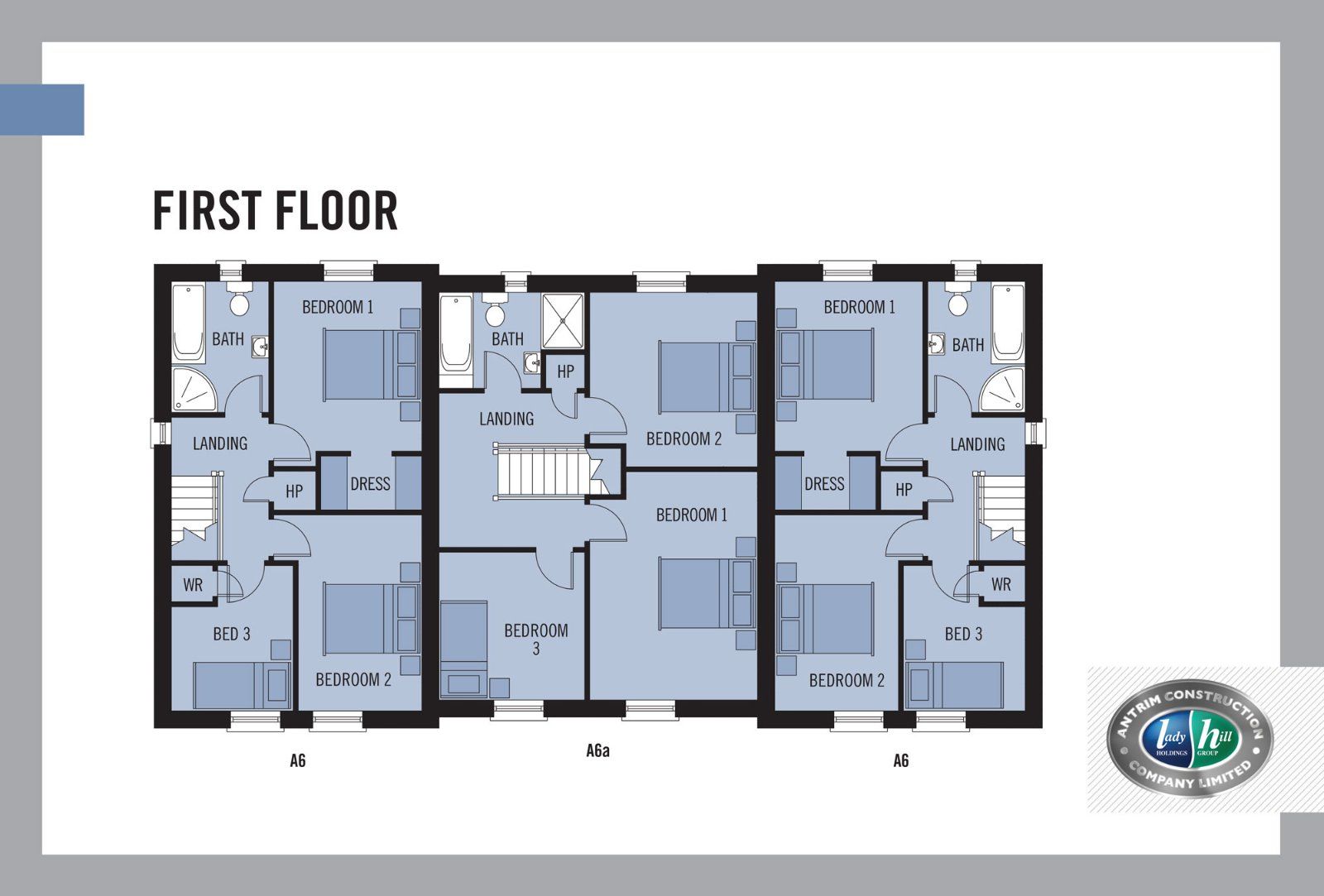 New home, 3 bed terraced house for sale in Glen Manor, Hightown Road