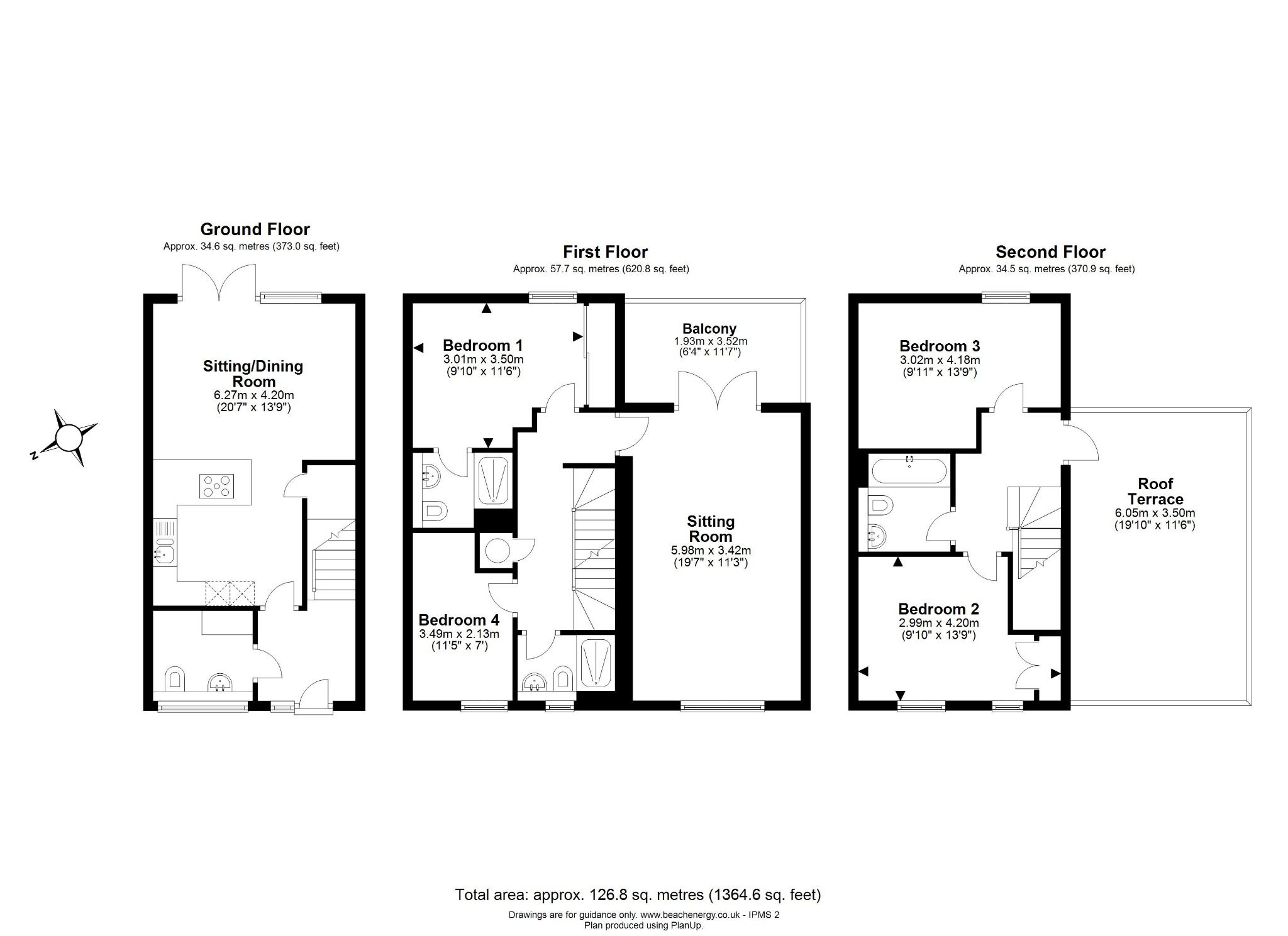 4 bed town house for sale in Whittington Road, Trumpington, Cambridge
