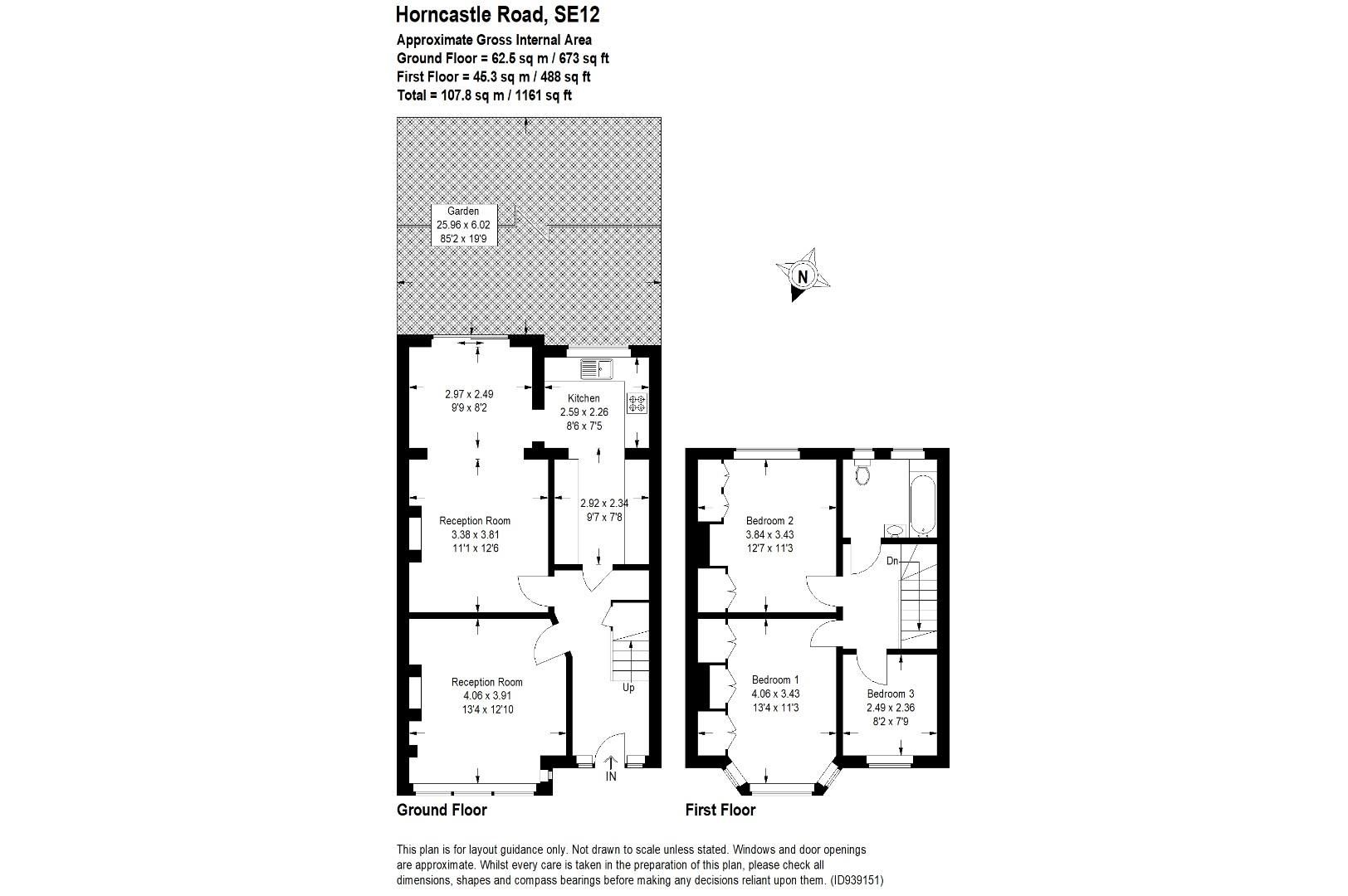 3 bed terraced house for sale in Horncastle Road, London SE12 Zoopla