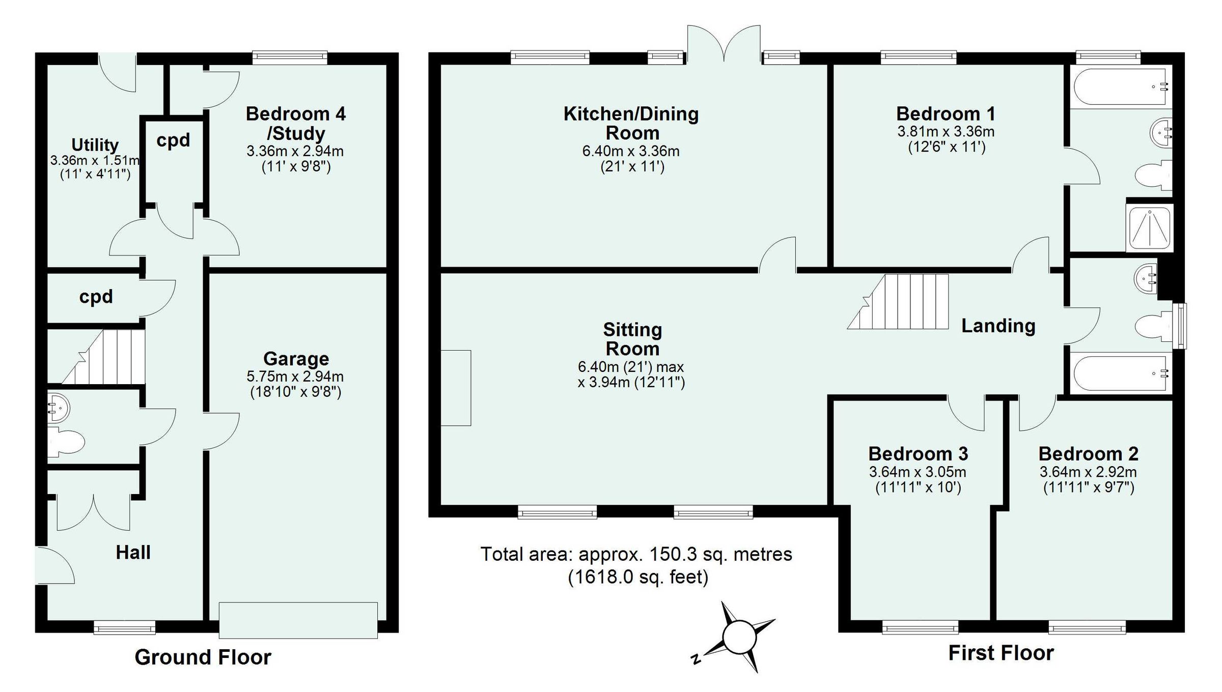 4 bed detached house for sale in Devonshire Rise, Tiverton, Devon EX16
