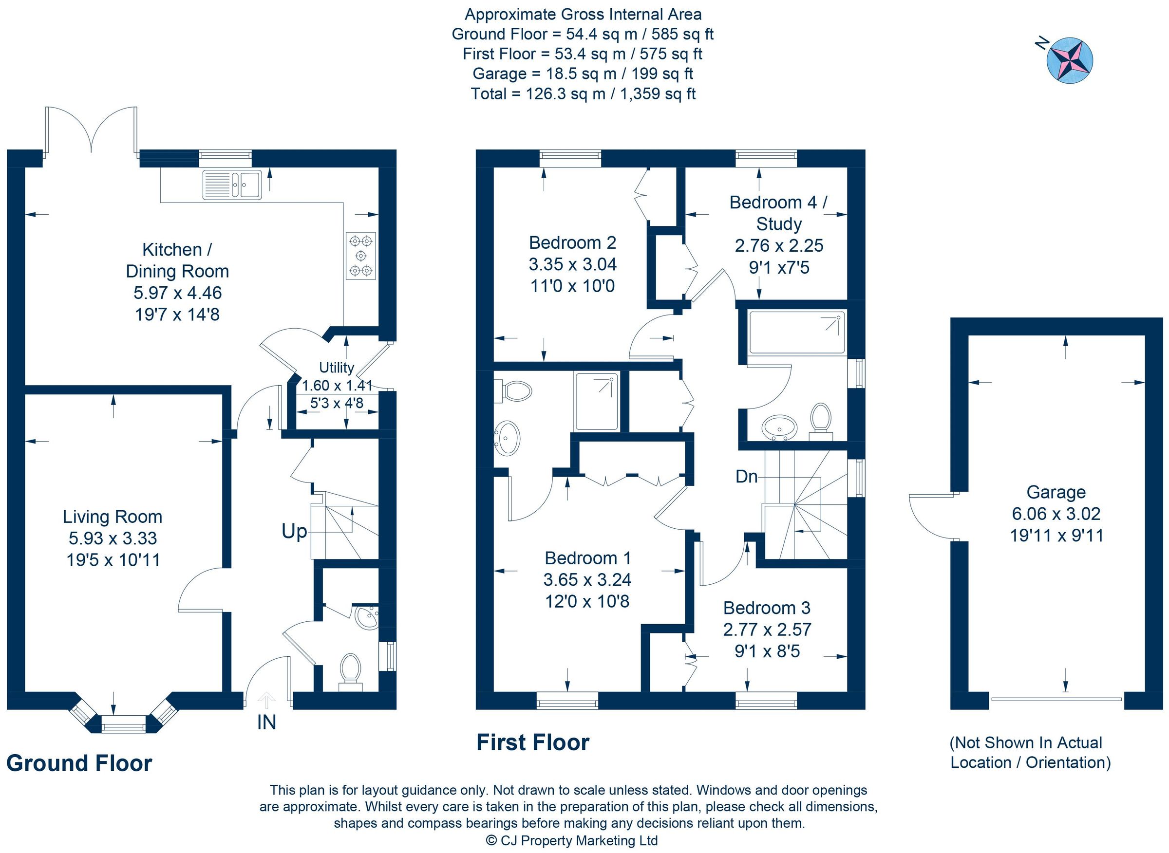 4 bed semidetached house for sale in Yew Tree Crescent, Didcot OX11
