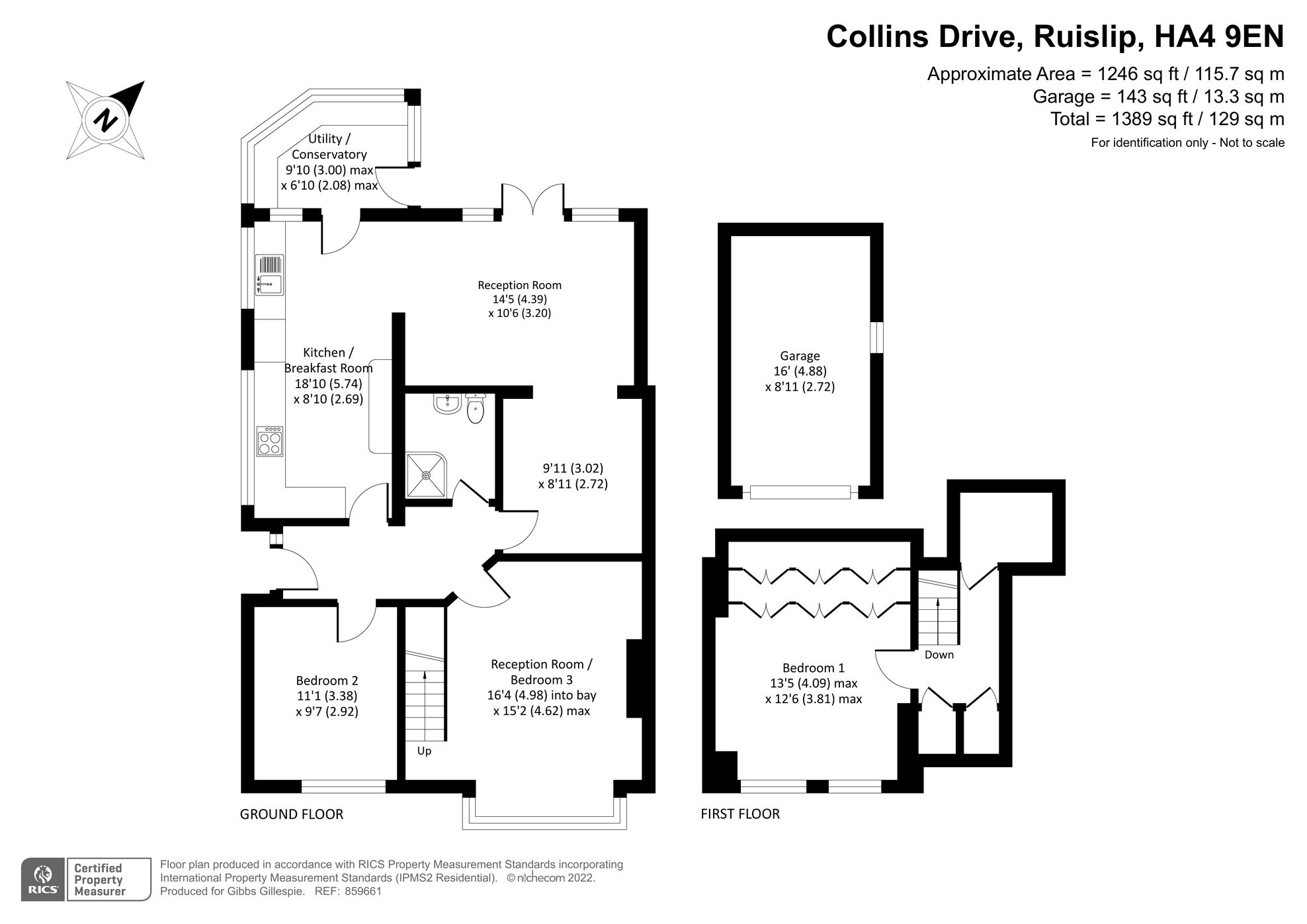 3 bed bungalow for sale in Collins Drive, Ruislip, Middlesex HA4 Zoopla