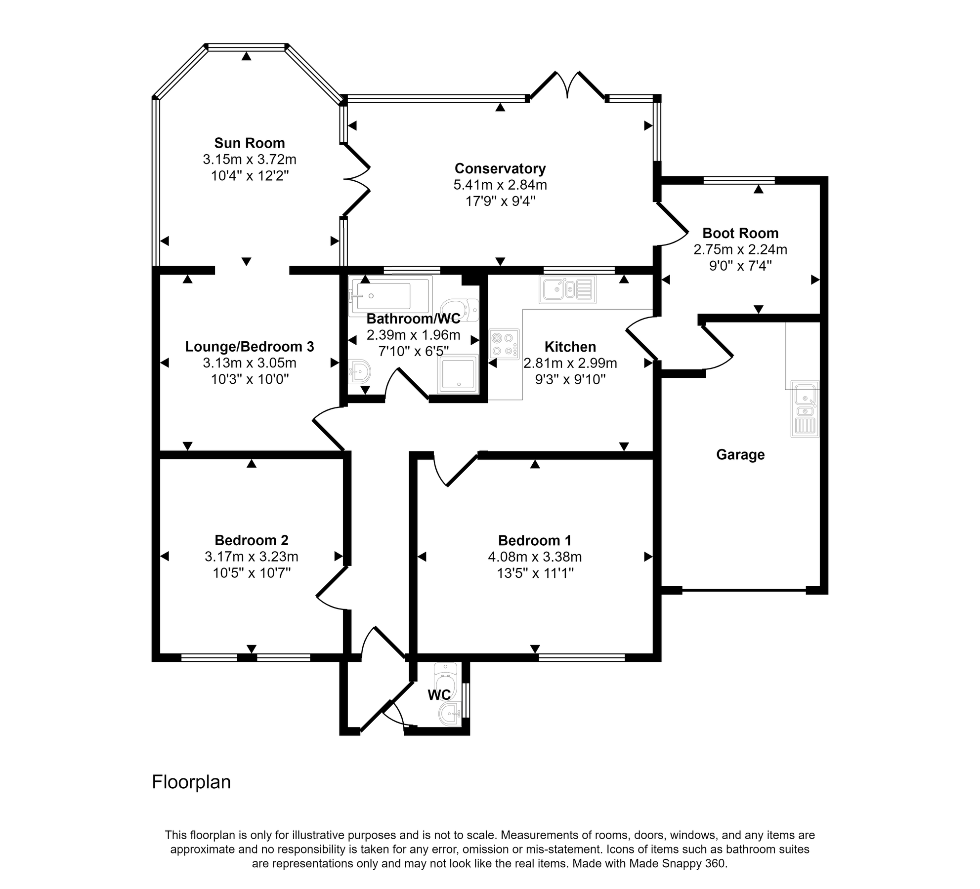 3 bed bungalow for sale in Tow House Green, Bardon Mill, Hexham NE47