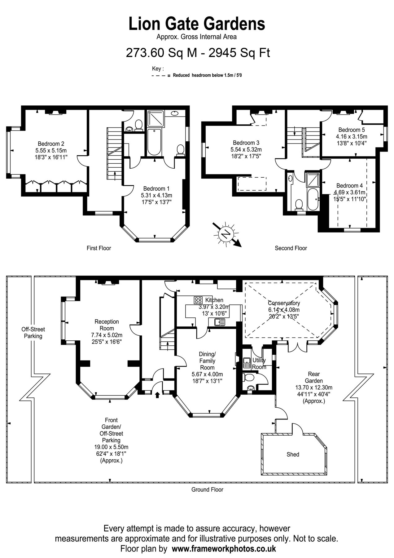 5 bed detached house for sale in Lion Gate Gardens, Kew, Surrey TW9 Zoopla