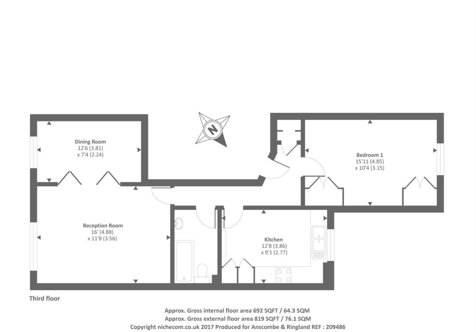 1 bed flat for sale in Linden Gardens, London W2 Zoopla