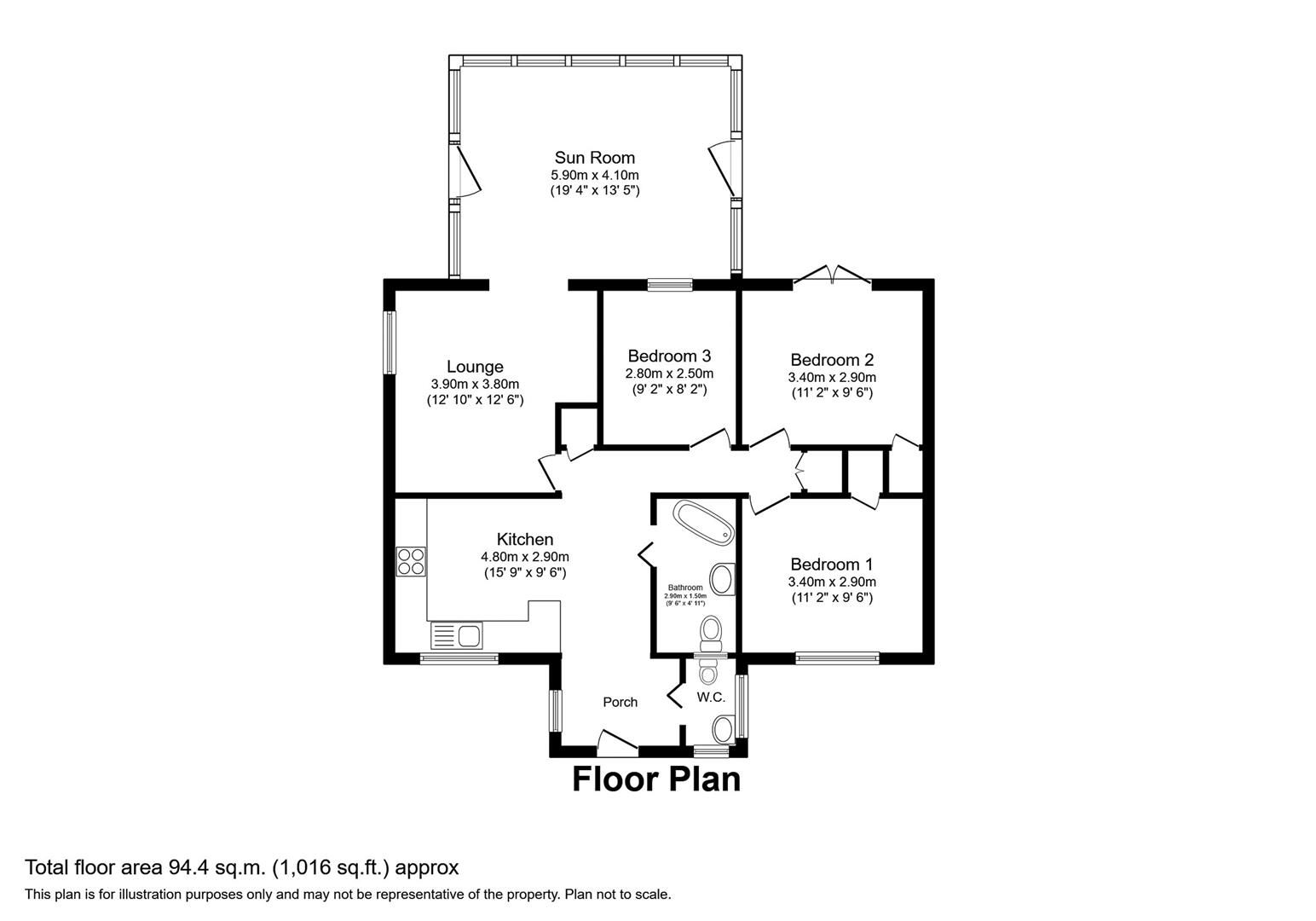 3 bed property for sale in Glenspean Park, Roy Bridge PH31 Zoopla