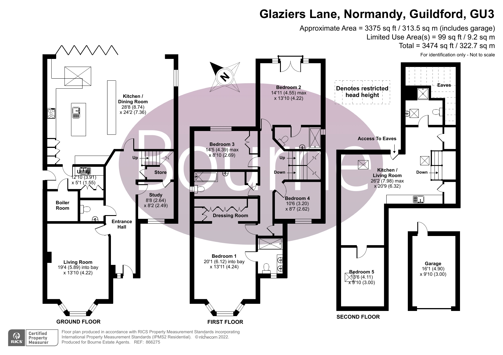 5 bed detached house for sale in Glaziers Lane, Normandy, Guildford GU3 Zoopla