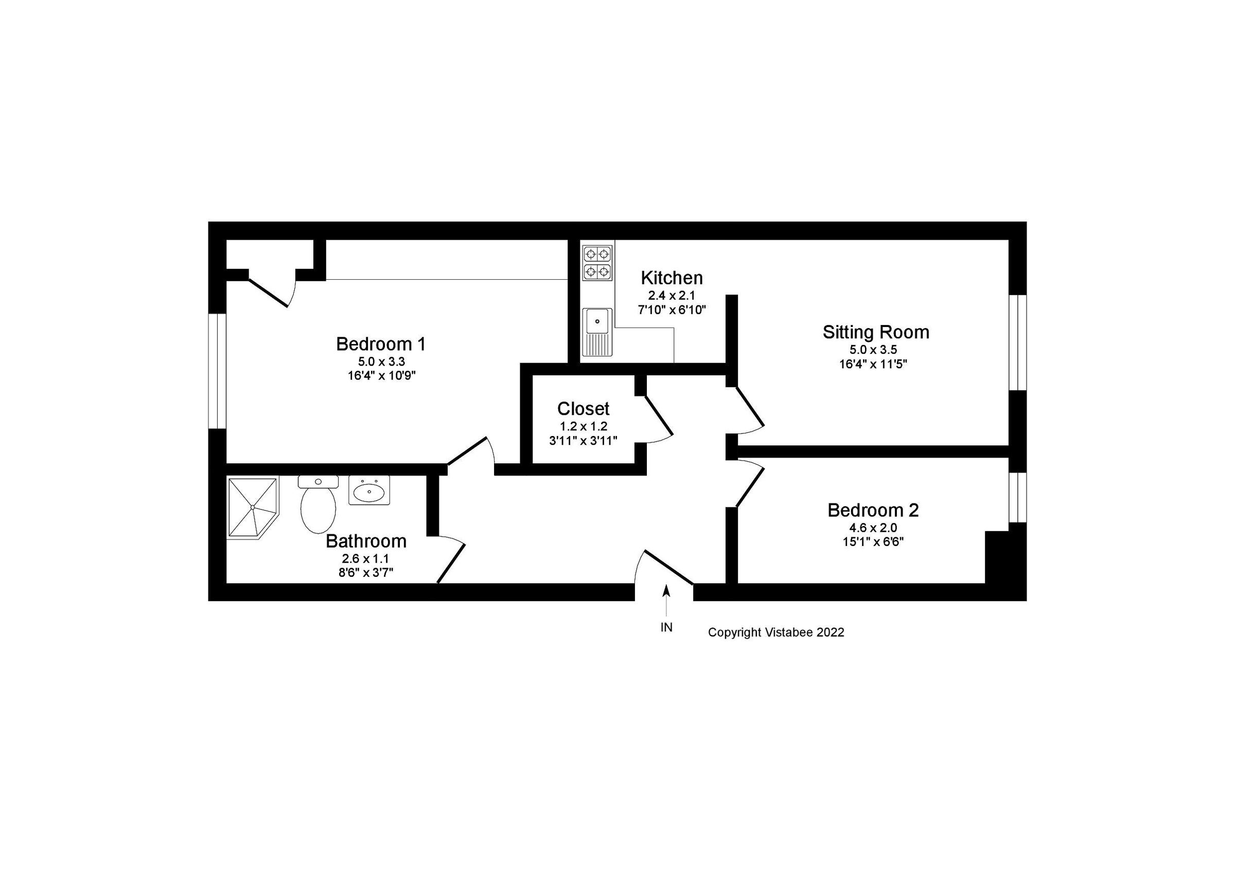 2 bed flat for sale in Balcarres Street, Morningside, Edinburgh EH10