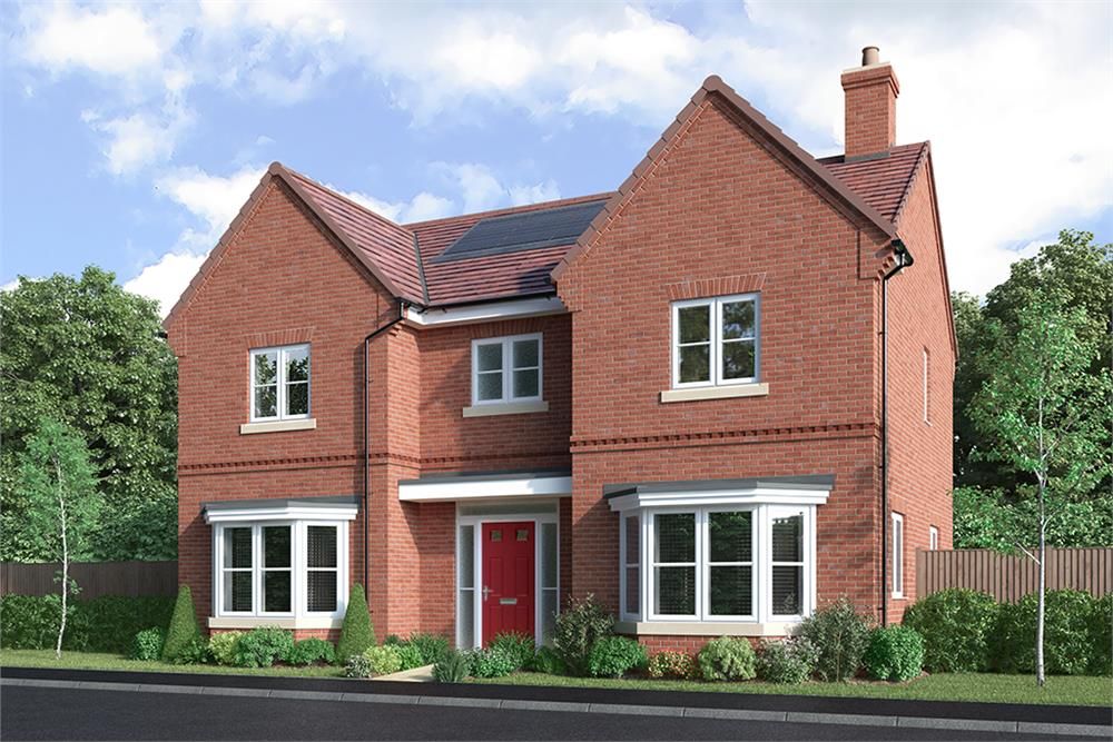 New home, 4 bed detached house for sale in "Aston" at Winchester Road, Botley, Southampton SO32