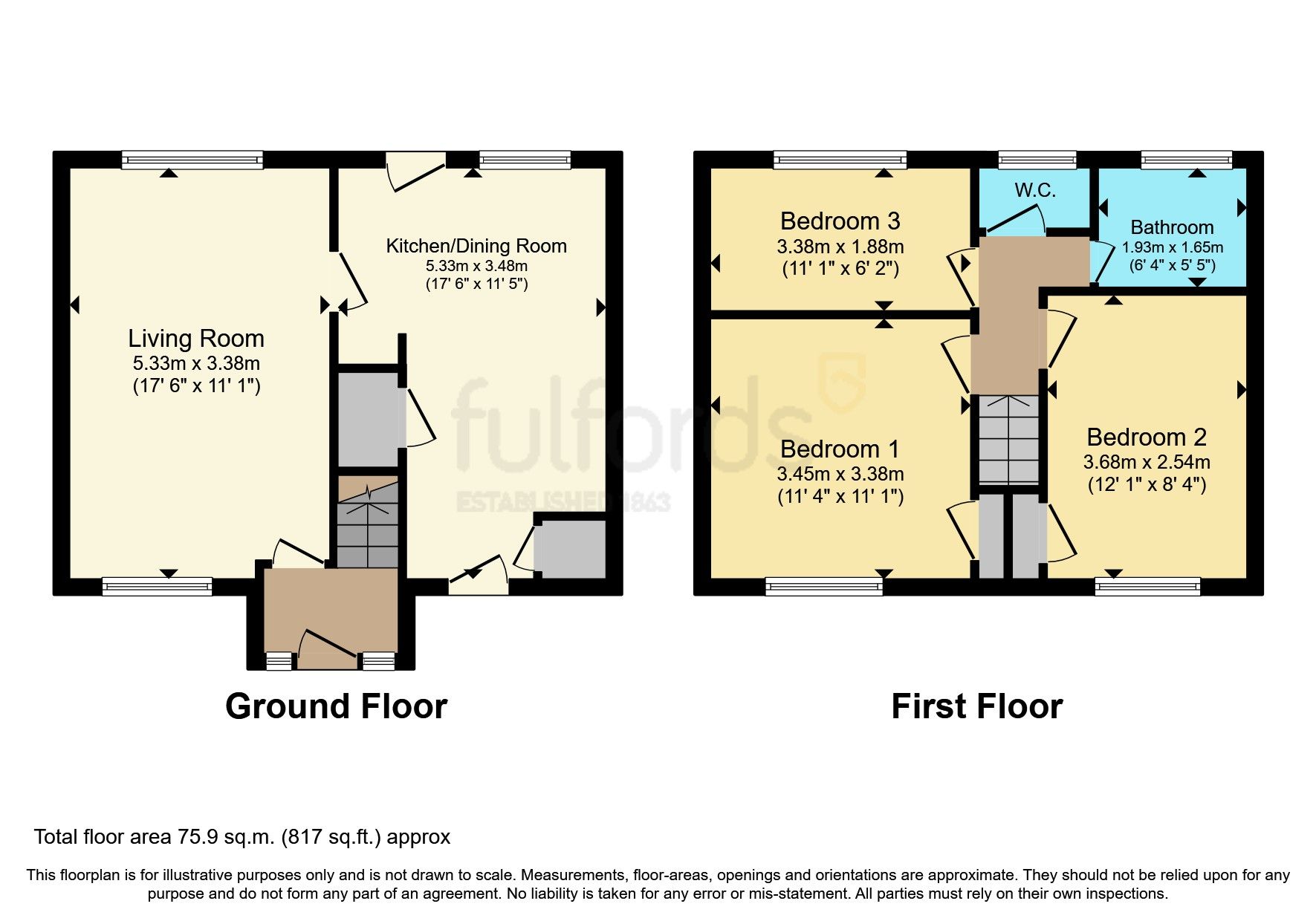 3 bed terraced house for sale in Brookway, Exeter, Devon EX1 Zoopla