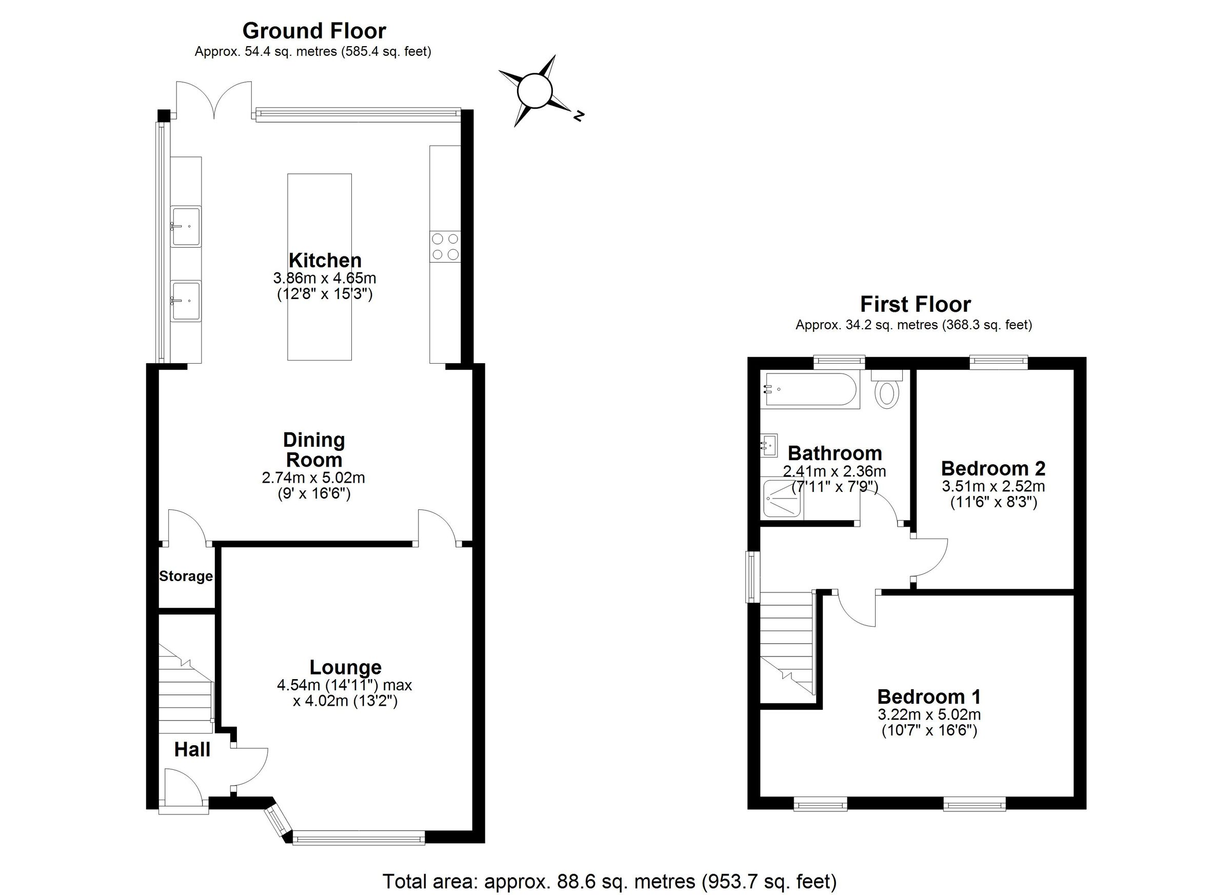 2 bed semidetached house for sale in Princess Avenue, Bruche