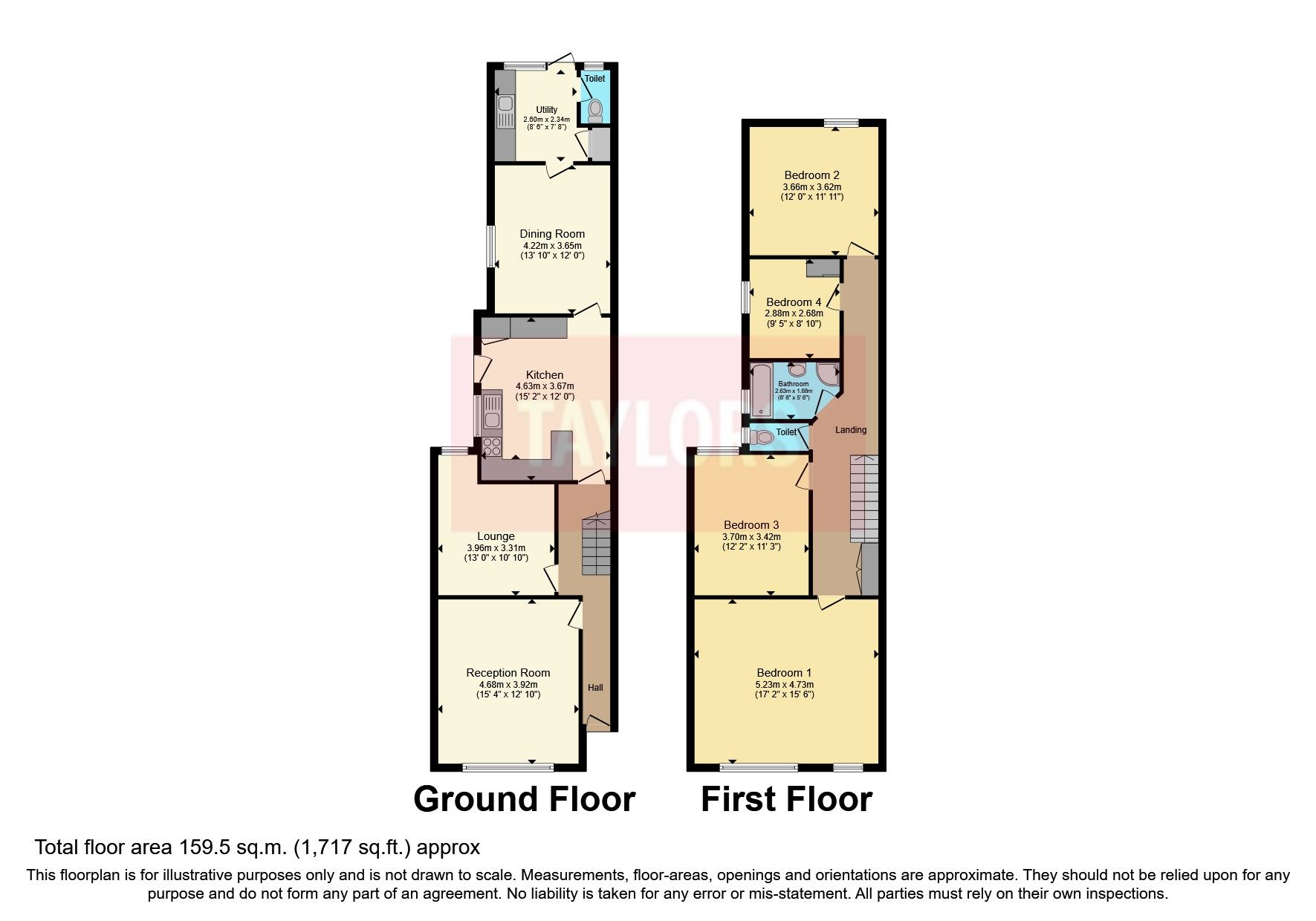 4 bed end terrace house for sale in Kimberley Road, Caerdydd, Kimberley