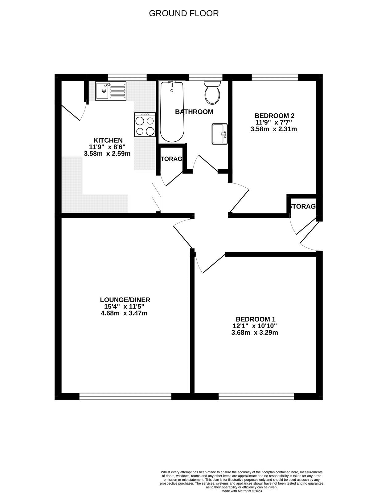 2 bed for sale in Beta Road, Farnborough GU14 Zoopla