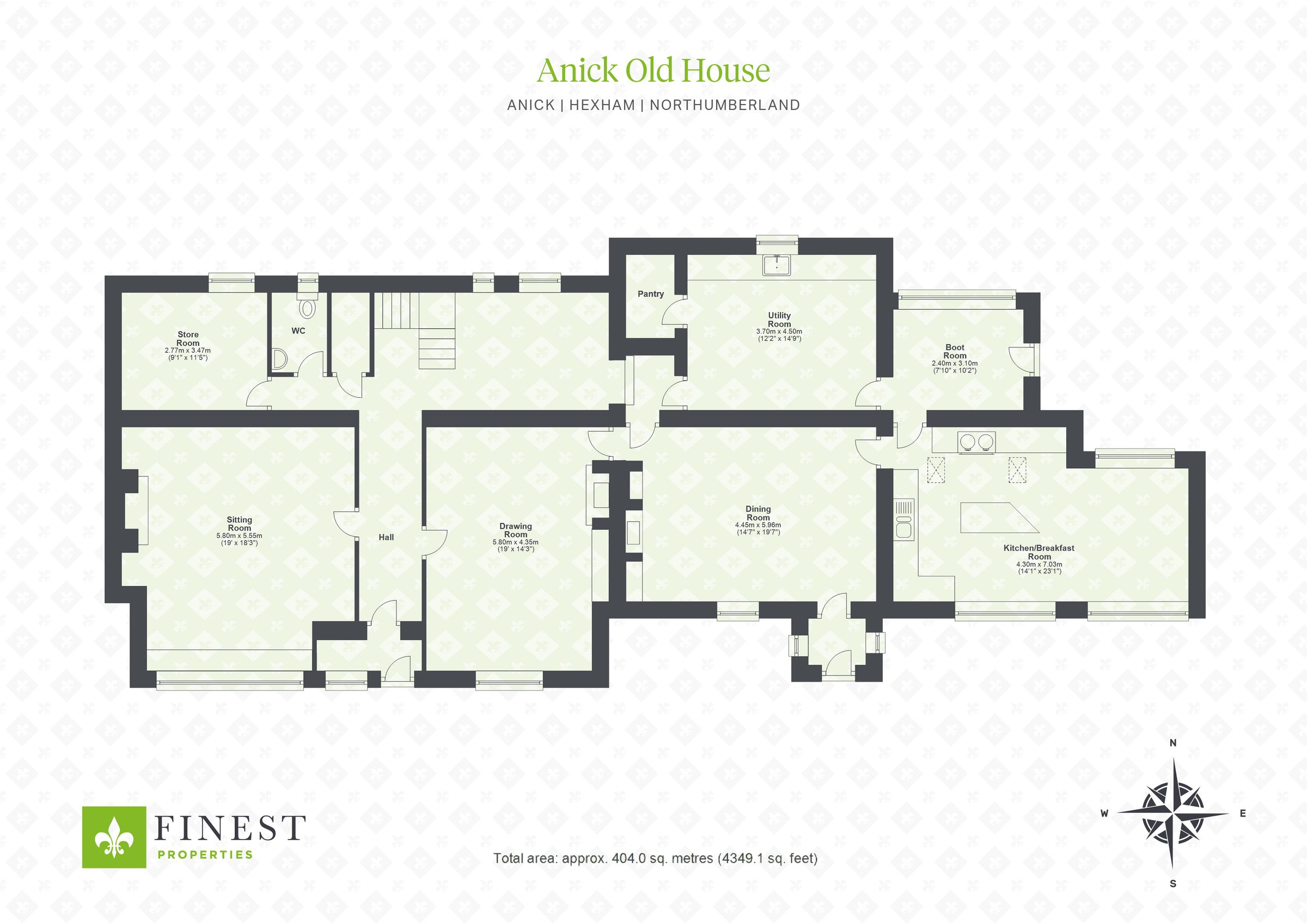 5 bed country house for sale in Anick Old House, Anick, Hexham, Northumberland NE46 Zoopla