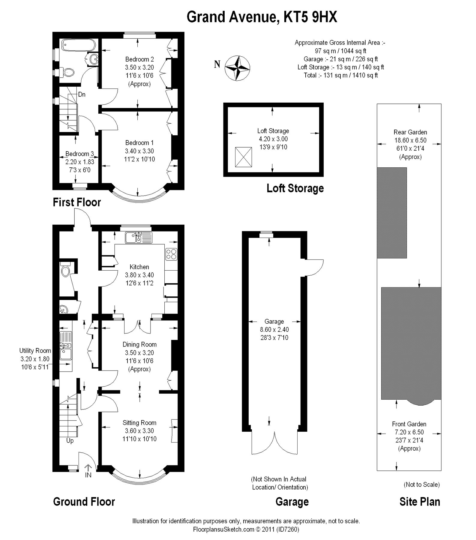 3 bed semidetached house for sale in Grand Avenue, Surbiton KT5 Zoopla