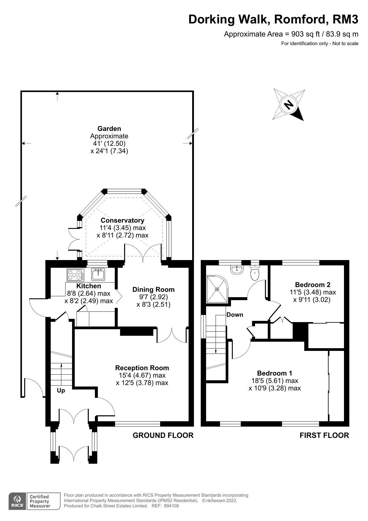 2 bed end terrace house for sale in Dorking Walk, Harold Hill RM3 Zoopla