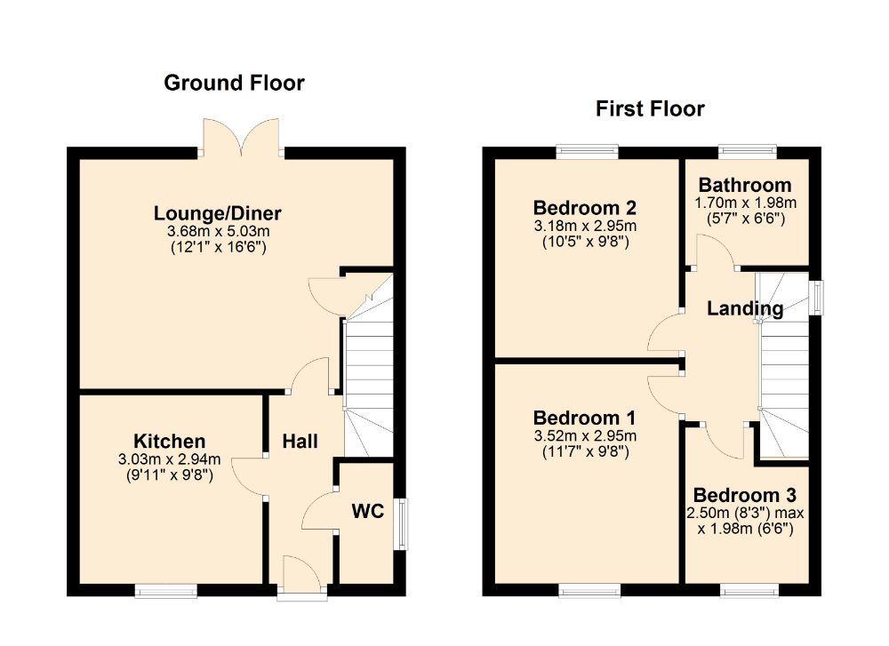 3 bed semidetached house for sale in Pianoforte Road, Roade