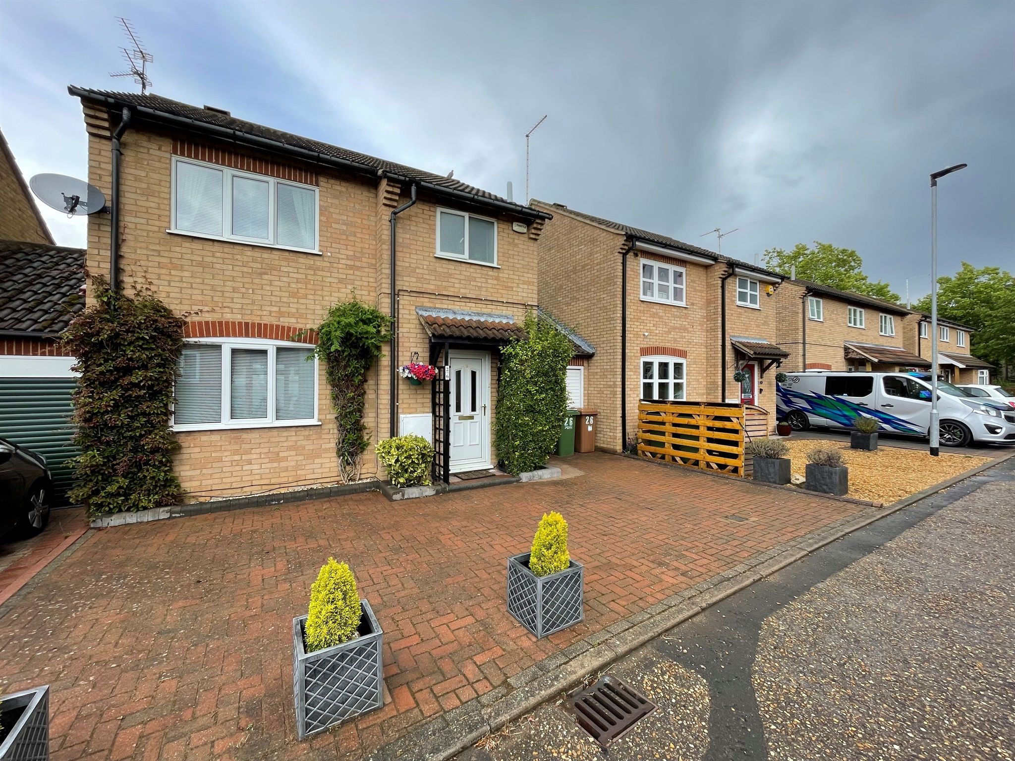 3 bed linkdetached house for sale in Carradale, Orton Brimbles